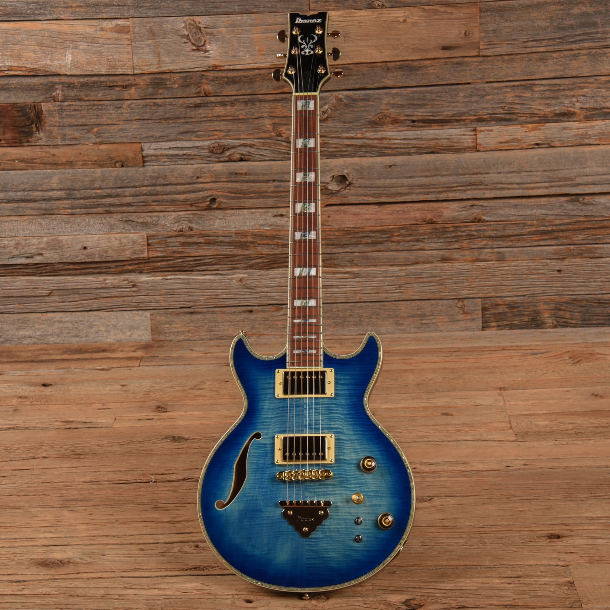 Ibanez AR520HFM Artist Light Blue Burst Electric Guitars / Solid Body