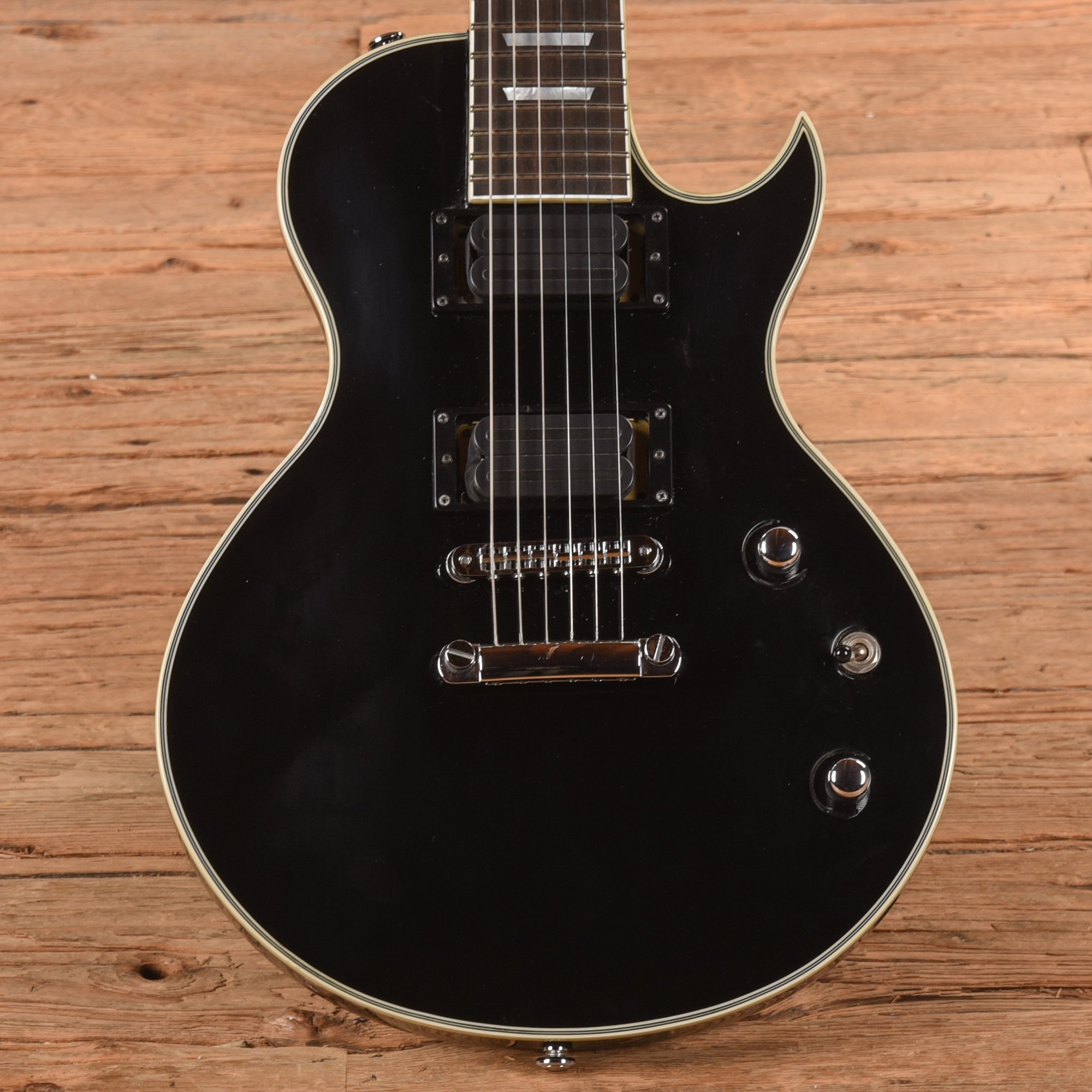 Ibanez ARZ307 6-String Conversion Black Electric Guitars / Solid Body