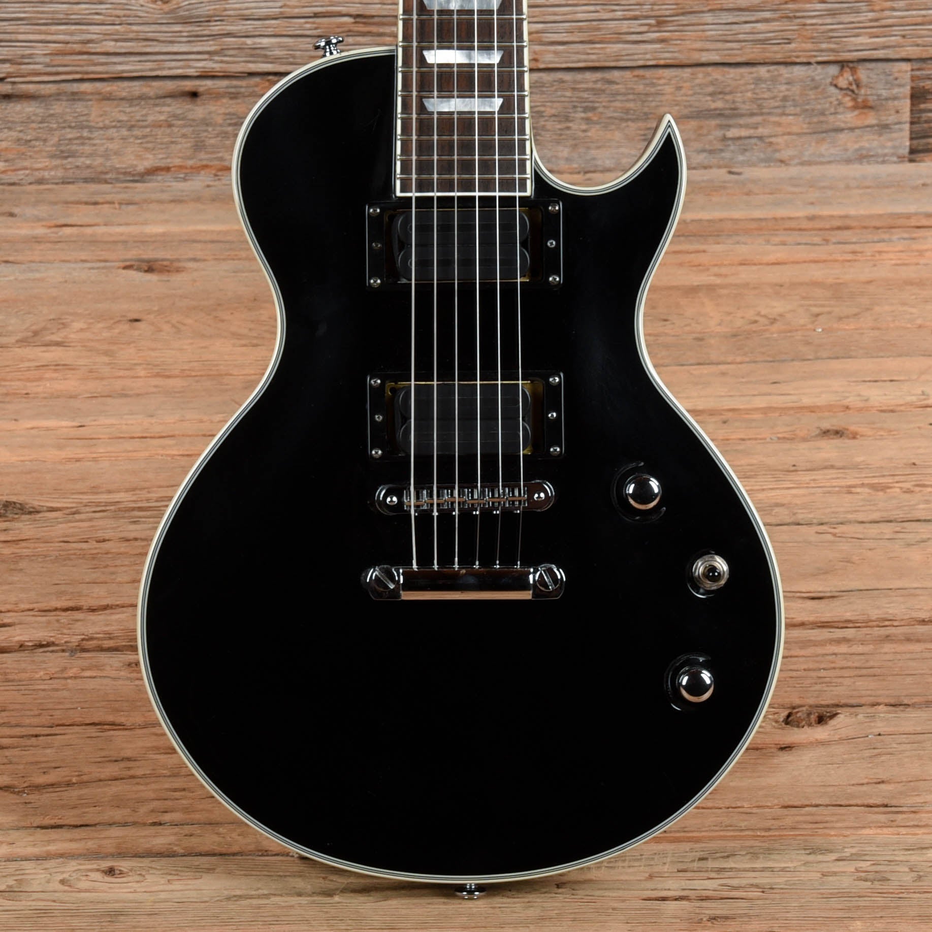 Ibanez ARZ307 6-String Conversion Black Electric Guitars / Solid Body