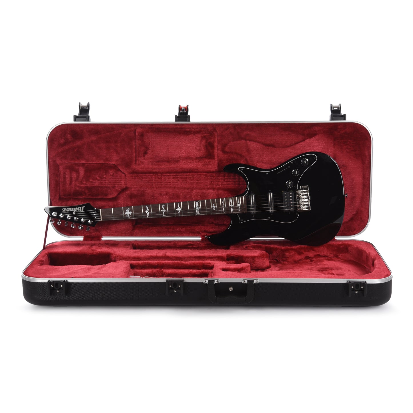 Ibanez ATZ300BK Andy Timmons Signature Electric Guitar Black Electric Guitars / Solid Body