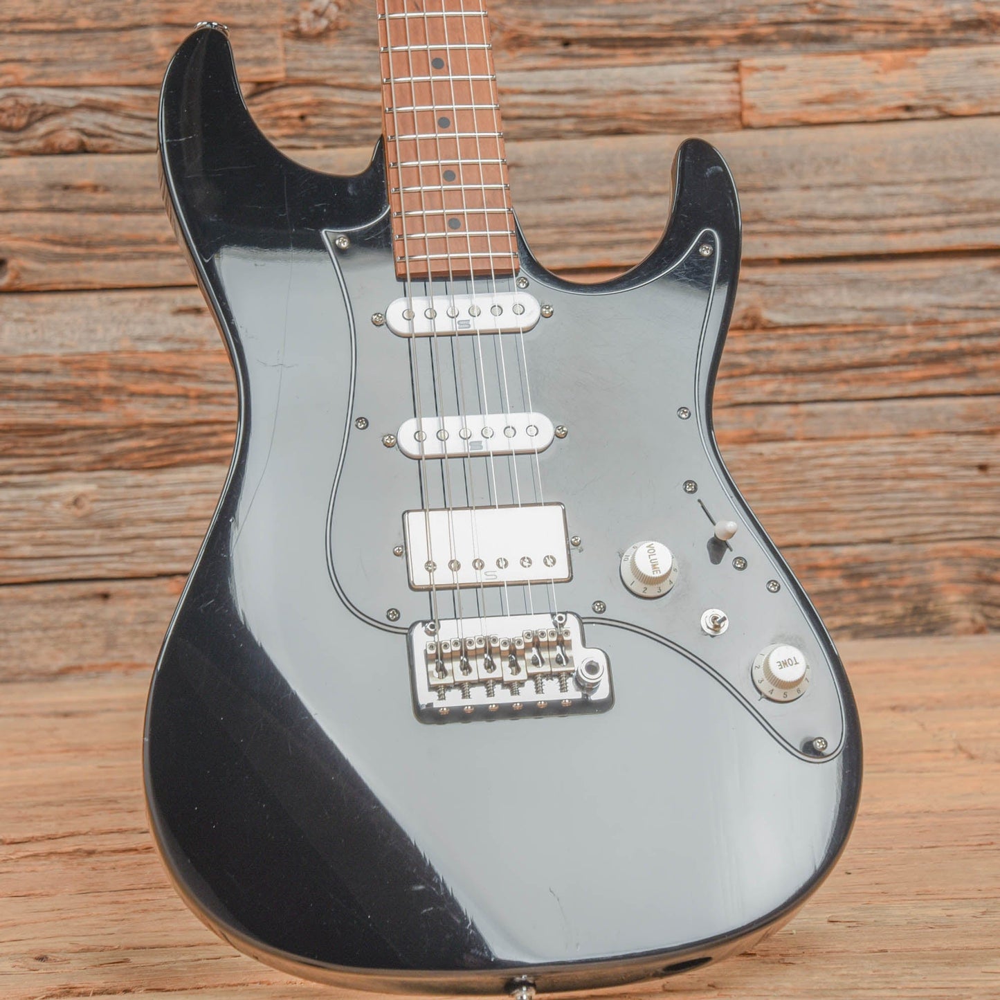 Ibanez AZ2204B Black Electric Guitars / Solid Body