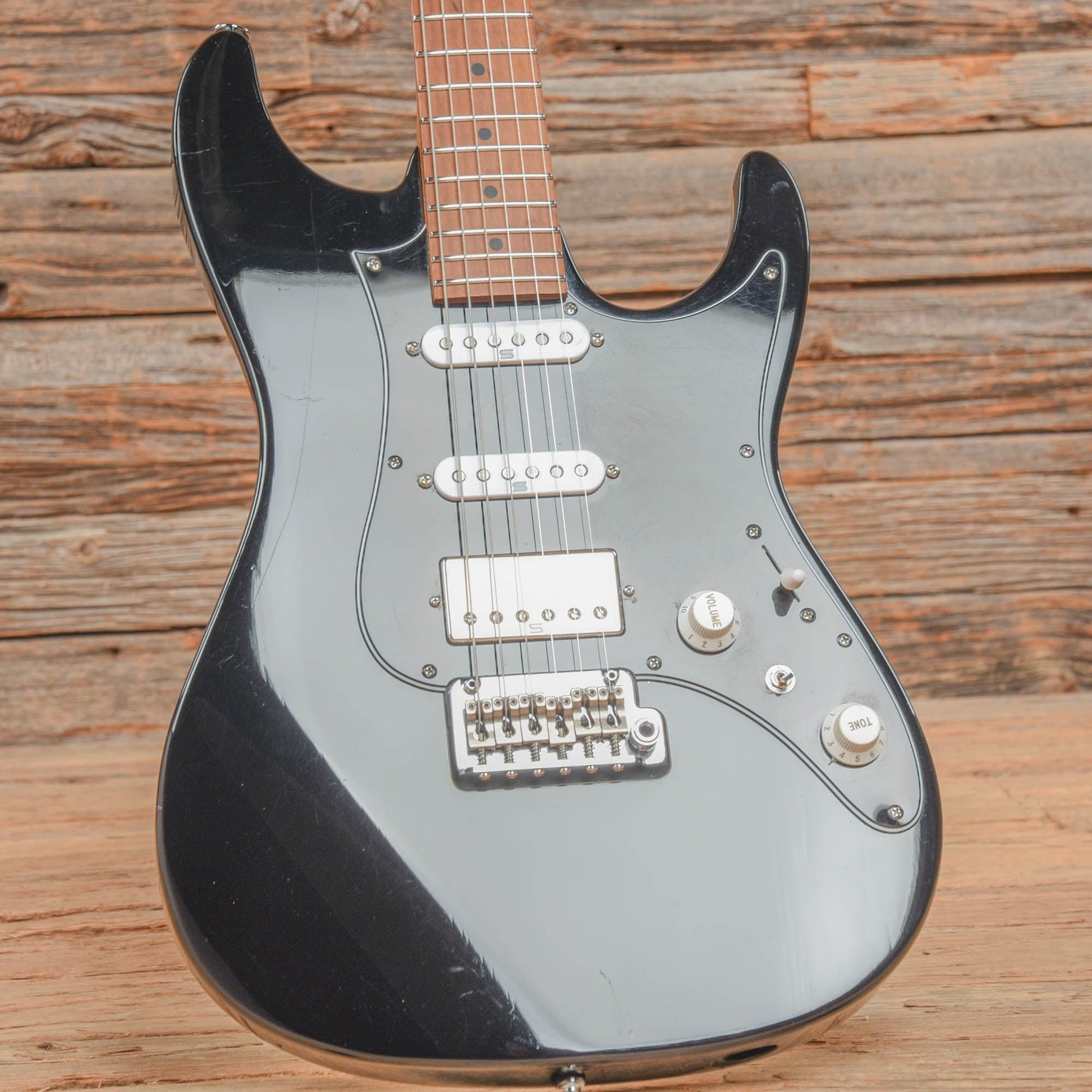 Ibanez AZ2204B Black Electric Guitars / Solid Body