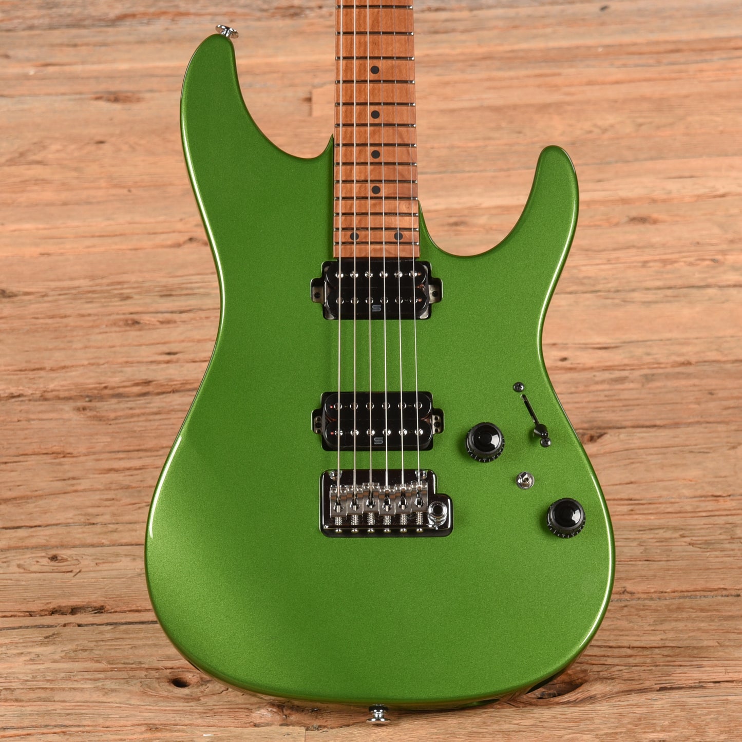 Ibanez AZ2402 Prestige Apple Green Metallic Electric Guitars / Solid Body
