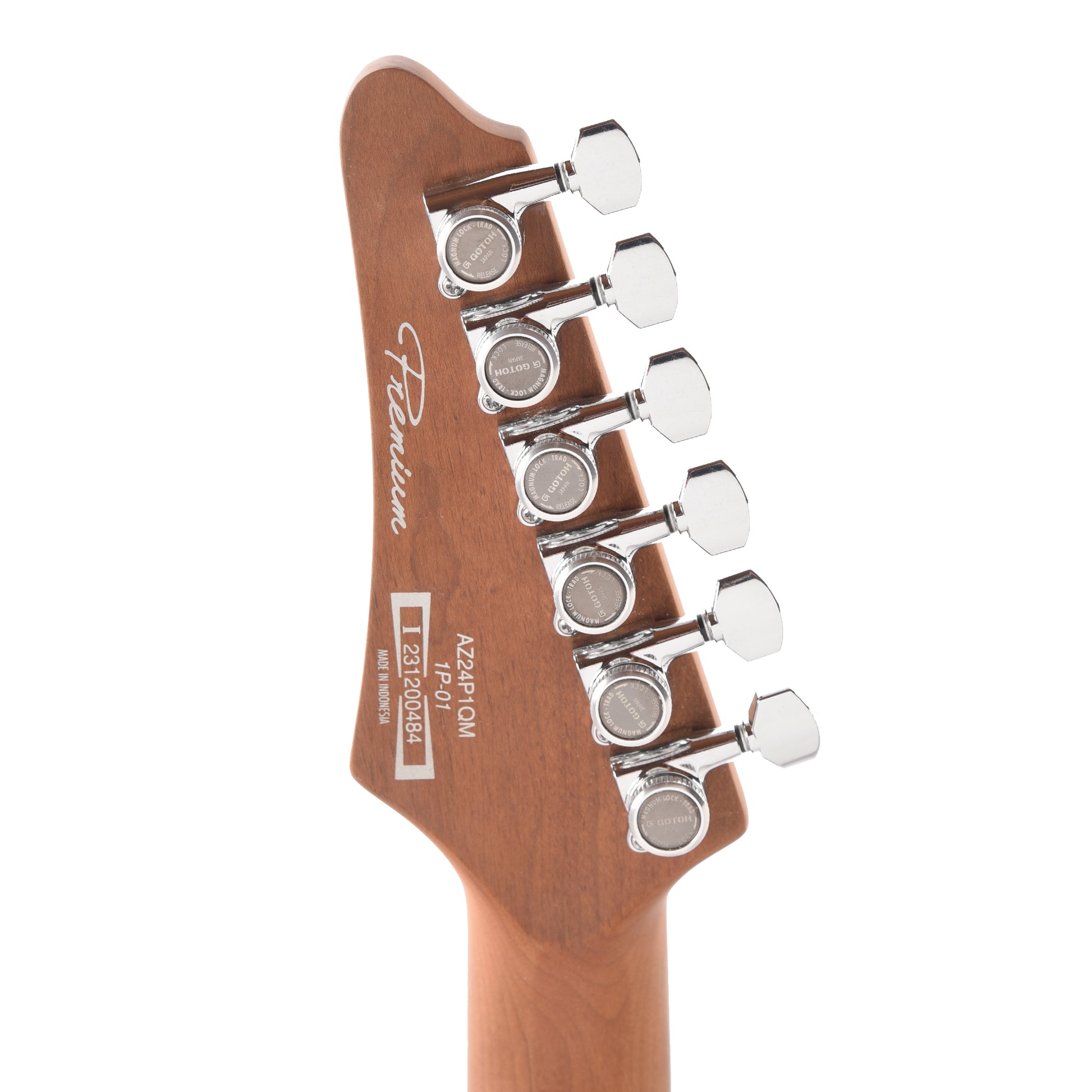 Ibanez AZ24P1QMDOB Premium 6-String Electric Guitar Deep Ocean Blonde Electric Guitars / Solid Body