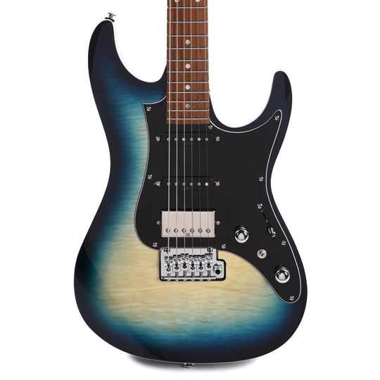 Ibanez AZ24P1QMDOB Premium 6-String Electric Guitar Deep Ocean Blonde Electric Guitars / Solid Body