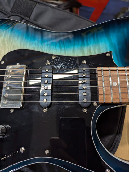 Ibanez AZ24P1QMDOB Premium 6-String Electric Guitar Deep Ocean Blonde Electric Guitars / Solid Body