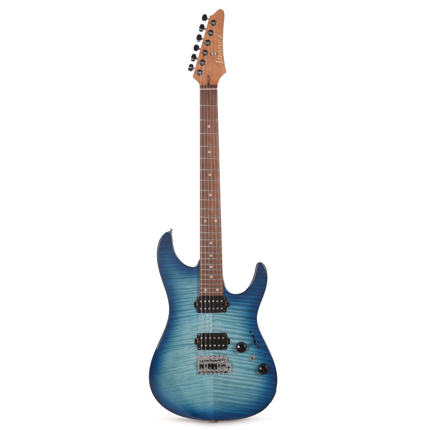 Ibanez AZ24S1FTXB AZ Standard Electric Guitar Transparent Turquoise Burst Electric Guitars / Solid Body