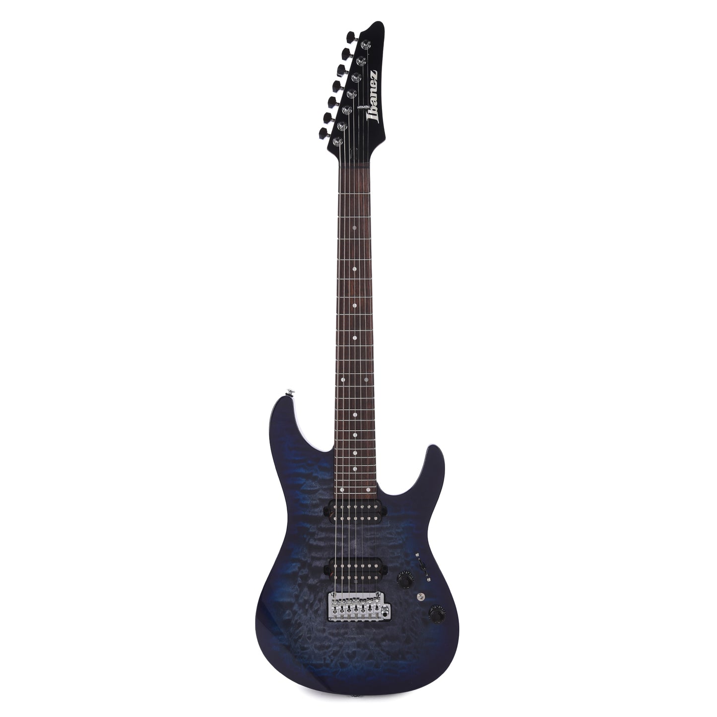 Ibanez AZ427P2QMTUB Premium 7-String Electric Guitar Twilight Blue Burst Electric Guitars / Solid Body