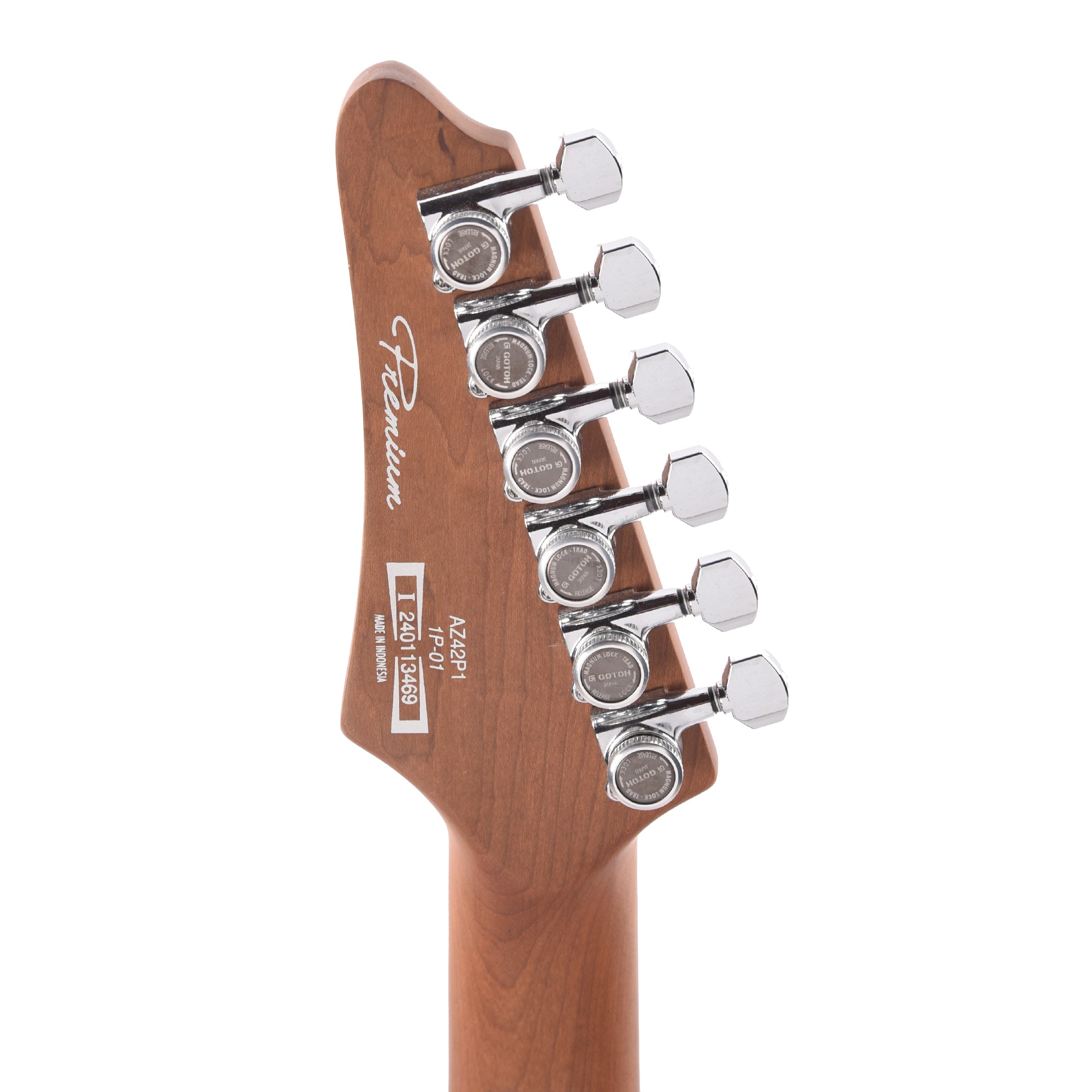 Ibanez AZ42P1PBE Premium 6-String  Electric Guitar Prussian Blue Metallic Electric Guitars / Solid Body