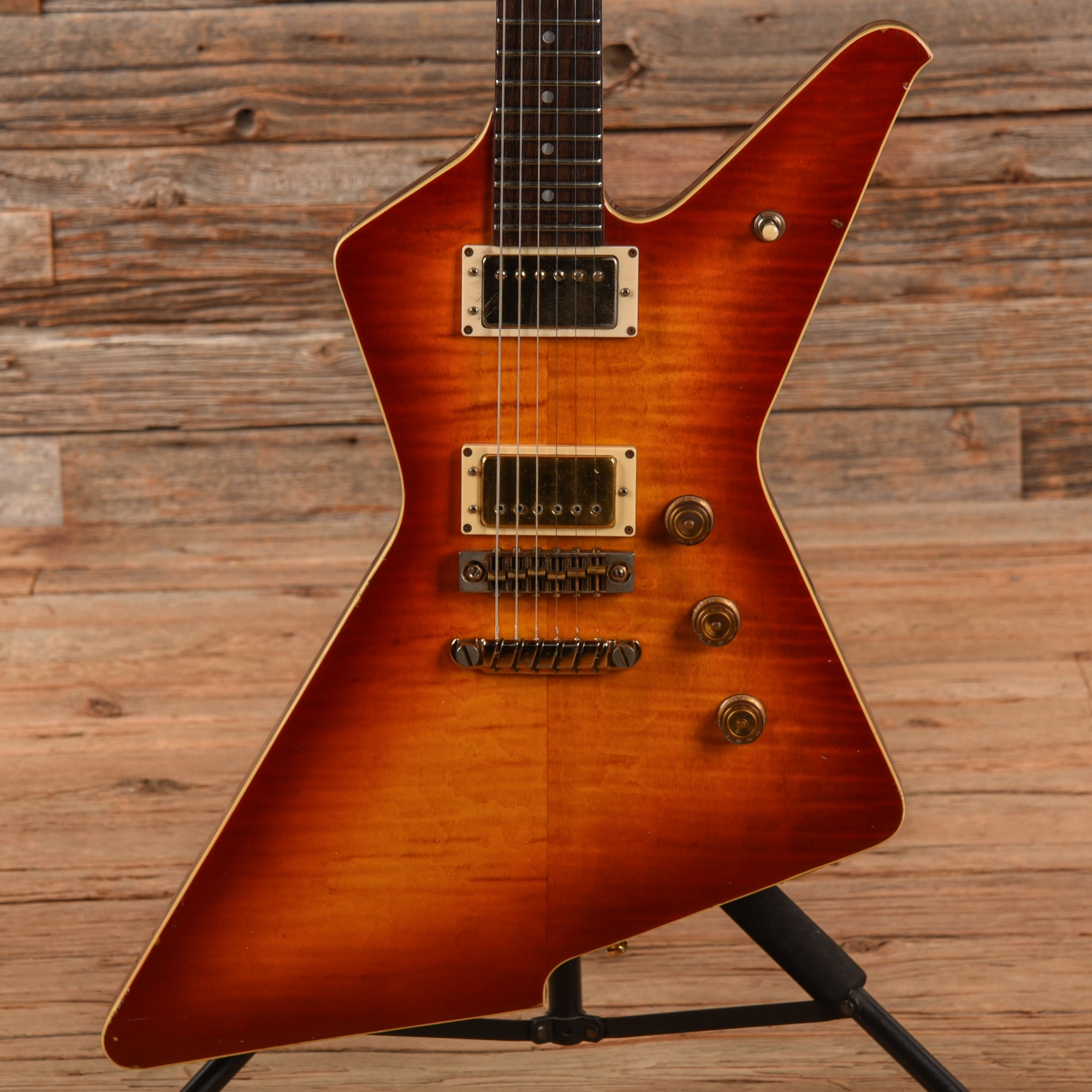 Ibanez Destroyer II Cherry Sunburst 1981 Electric Guitars / Solid Body