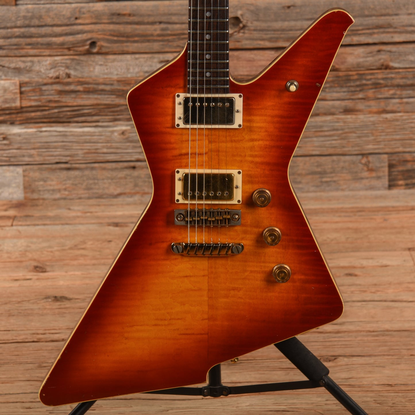 Ibanez Destroyer II Cherry Sunburst 1981 Electric Guitars / Solid Body