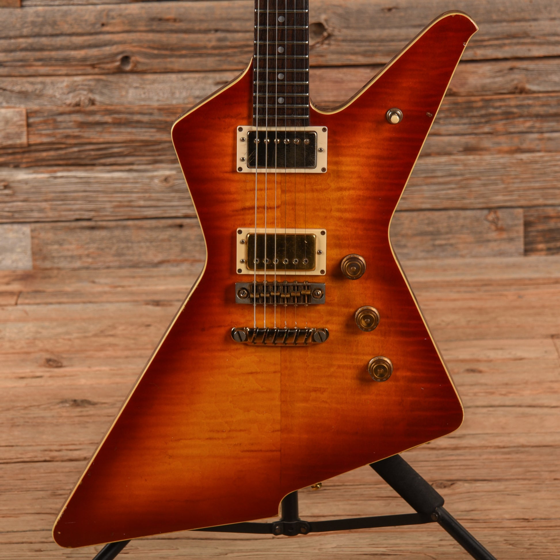 Ibanez Destroyer II Cherry Sunburst 1981 Electric Guitars / Solid Body