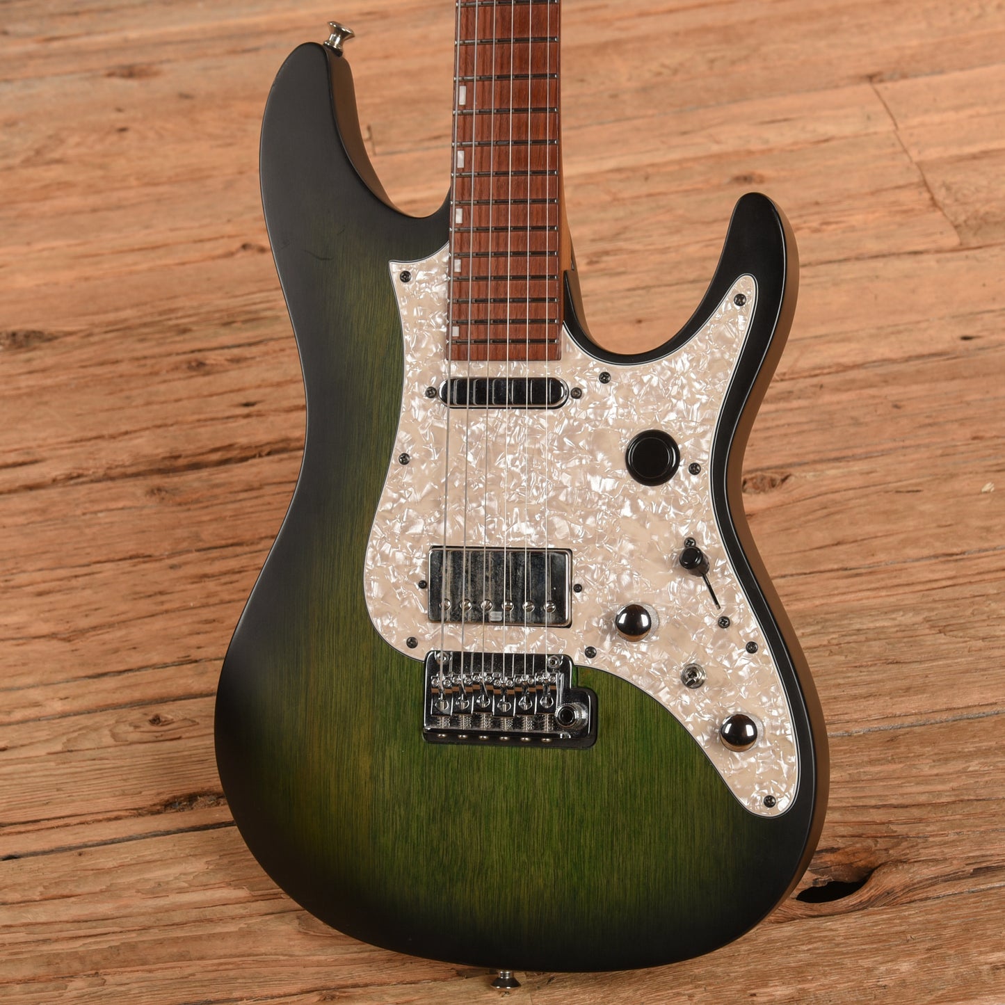 Ibanez EH10 Erik Hansel Signature Transparent Green Matte 2019 Electric Guitars / Solid Body