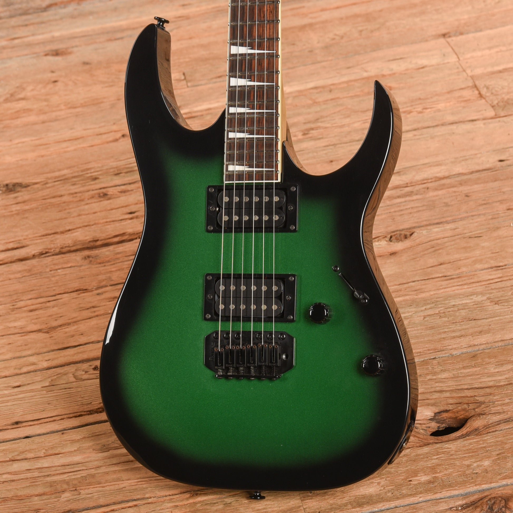 Ibanez Gio RG Green Burst 2014 Electric Guitars / Solid Body