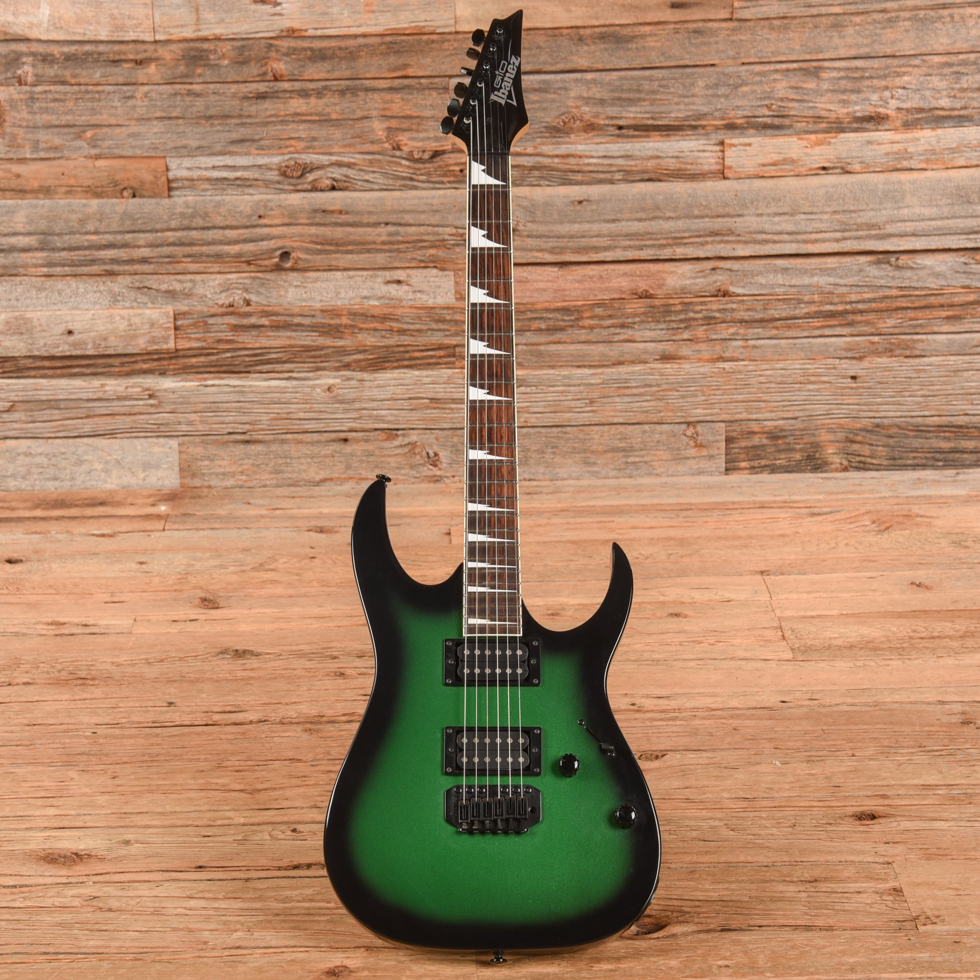 Ibanez Gio RG Green Burst 2014 Electric Guitars / Solid Body