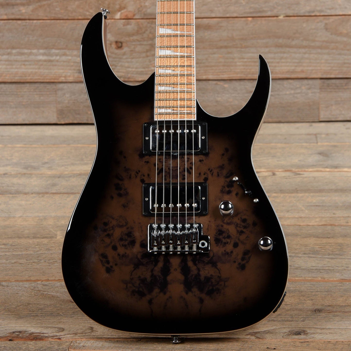 Ibanez GRG220PA2BKB GIO Brown Black Burst Electric Guitars / Solid Body