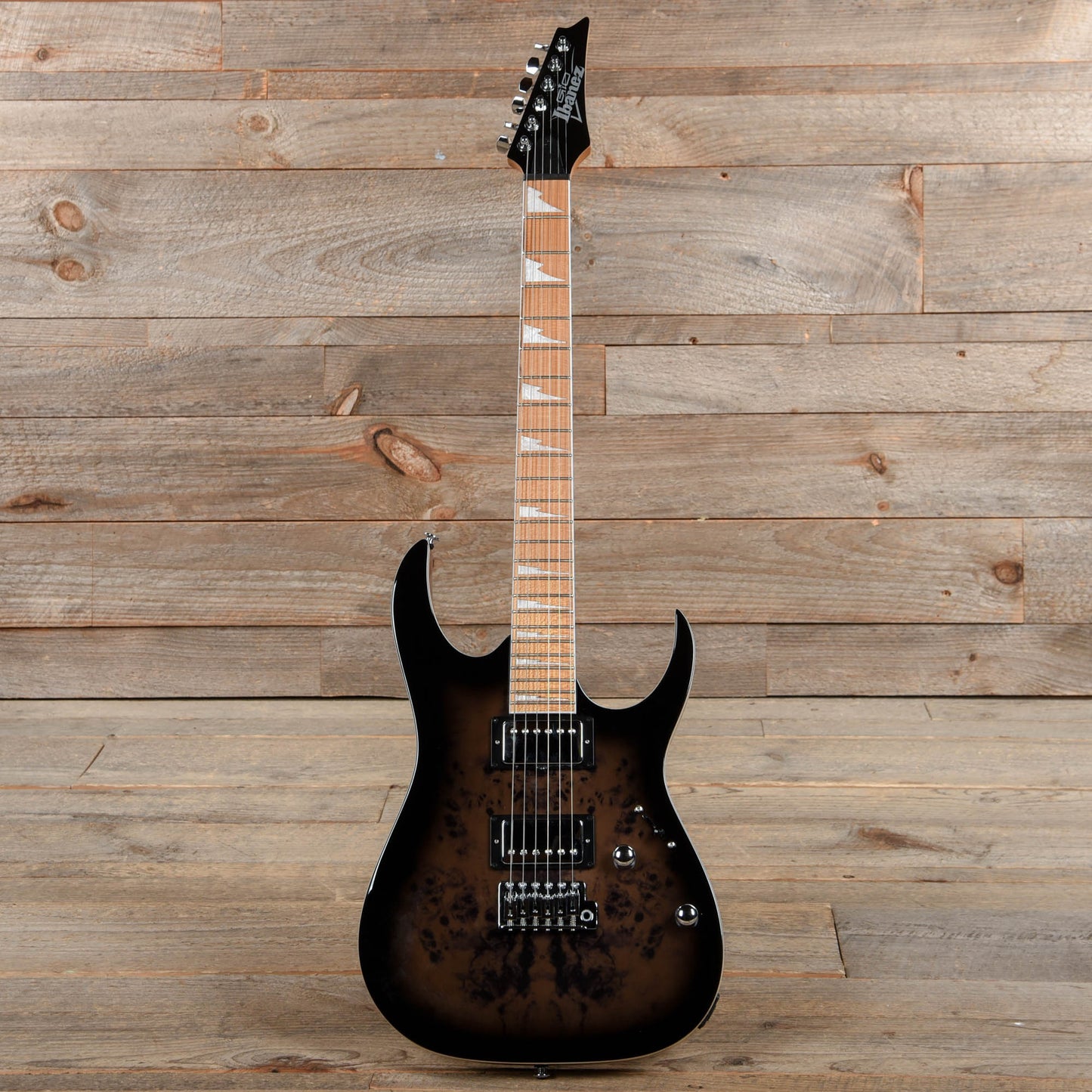Ibanez GRG220PA2BKB GIO Brown Black Burst Electric Guitars / Solid Body
