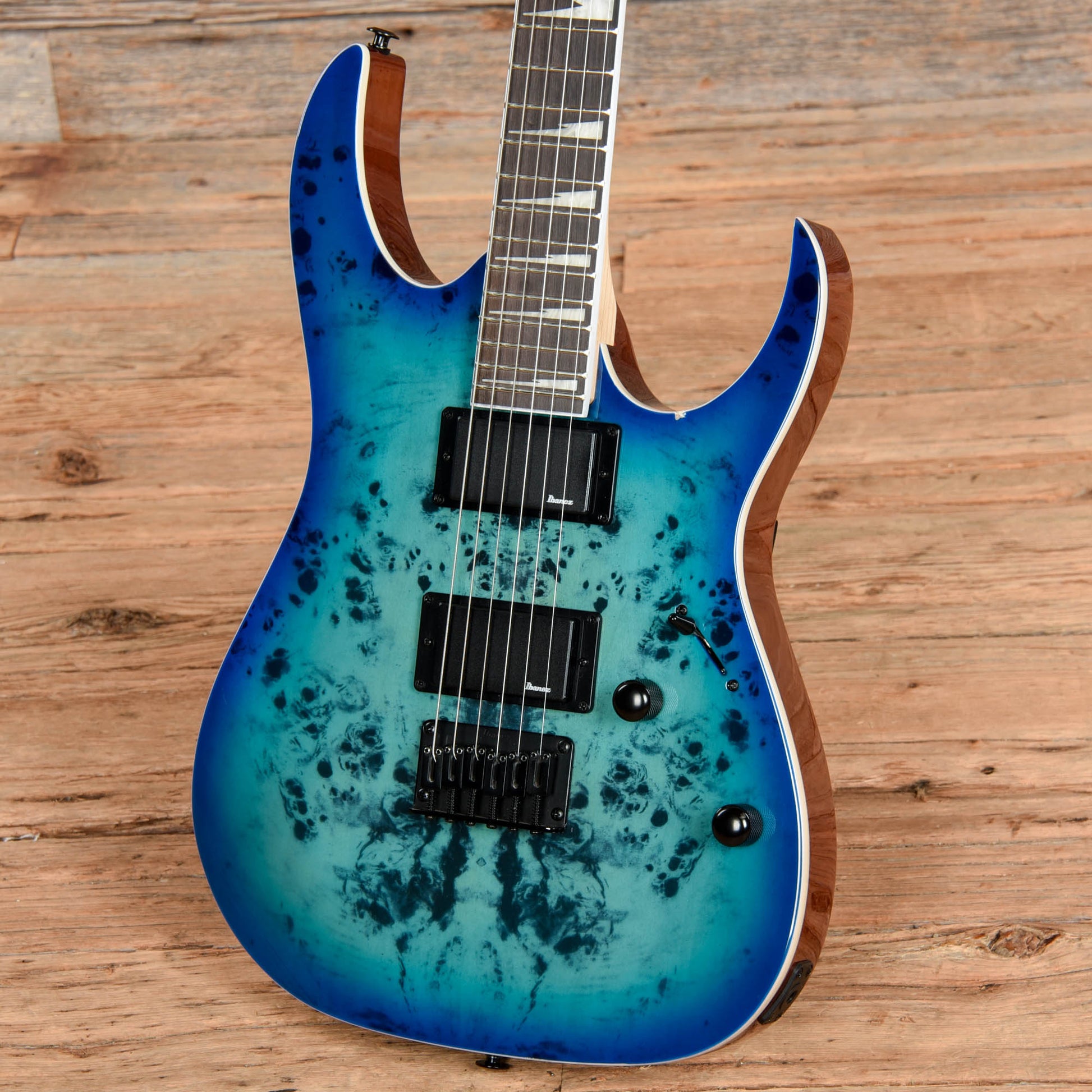 Ibanez GRGR221PA Gio Aqua Burst 2023 Electric Guitars / Solid Body