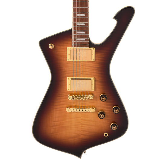 Ibanez IC420FMVLS Iceman 6-String Electric Guitar Violin Sunburst Electric Guitars / Solid Body