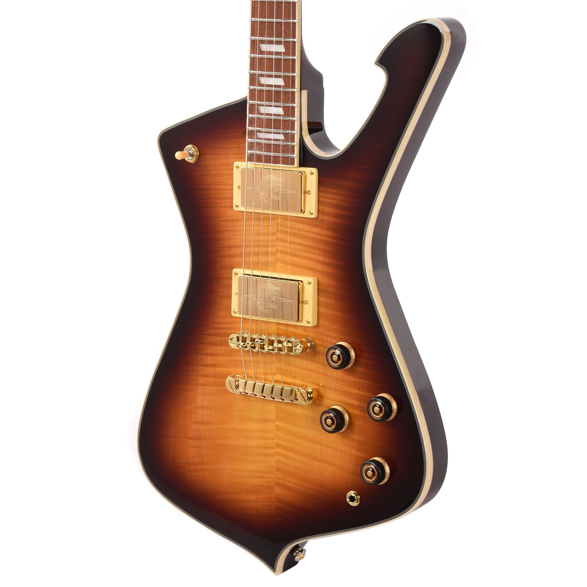 Ibanez IC420FMVLS Iceman 6-String Electric Guitar Violin Sunburst Electric Guitars / Solid Body