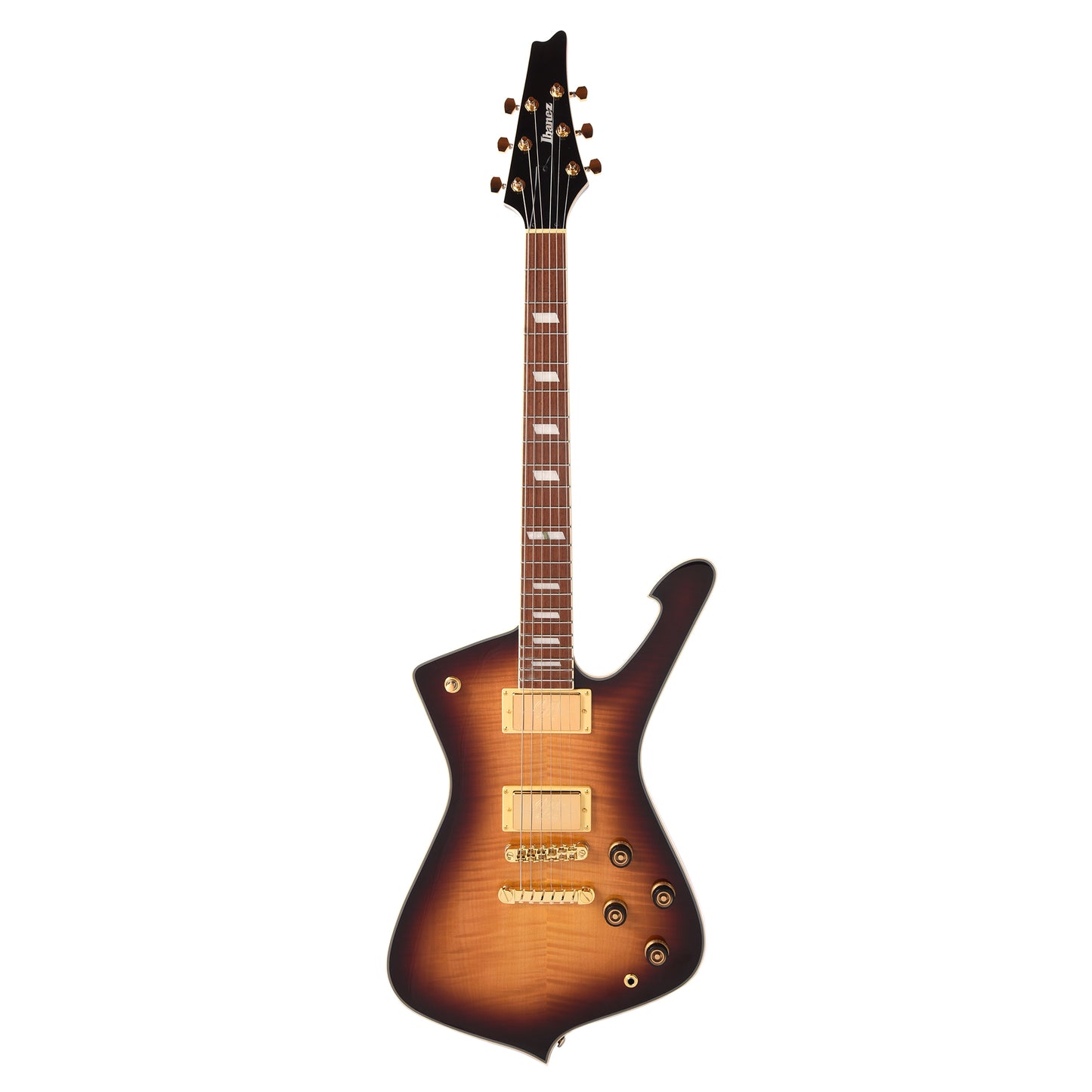 Ibanez IC420FMVLS Iceman 6-String Electric Guitar Violin Sunburst Electric Guitars / Solid Body