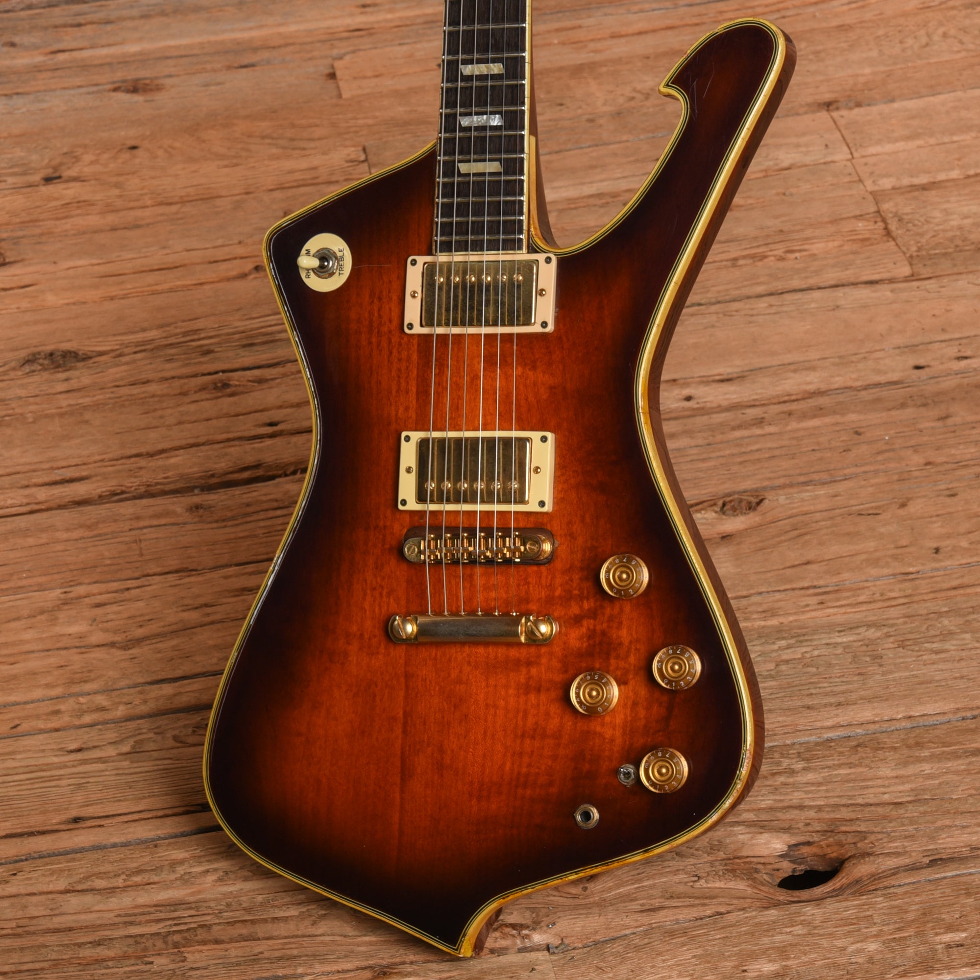 Ibanez Iceman Sunburst 1978 Electric Guitars / Solid Body