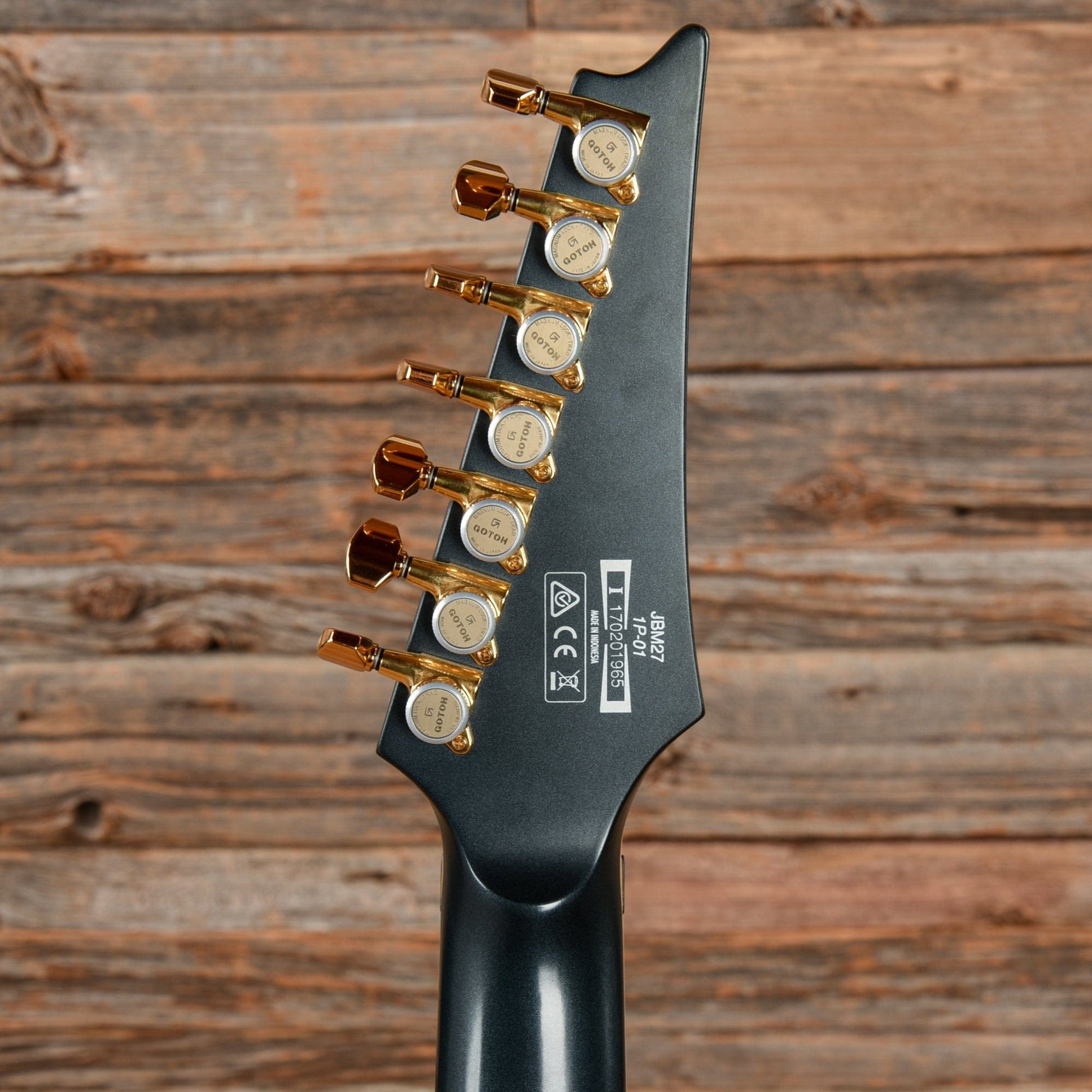 Ibanez JBM27 Jack Bowen Signature Metallic Matte Black 2017 Electric Guitars / Solid Body