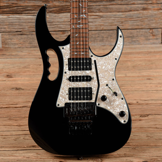 Ibanez Jem Jr Black Electric Guitars / Solid Body