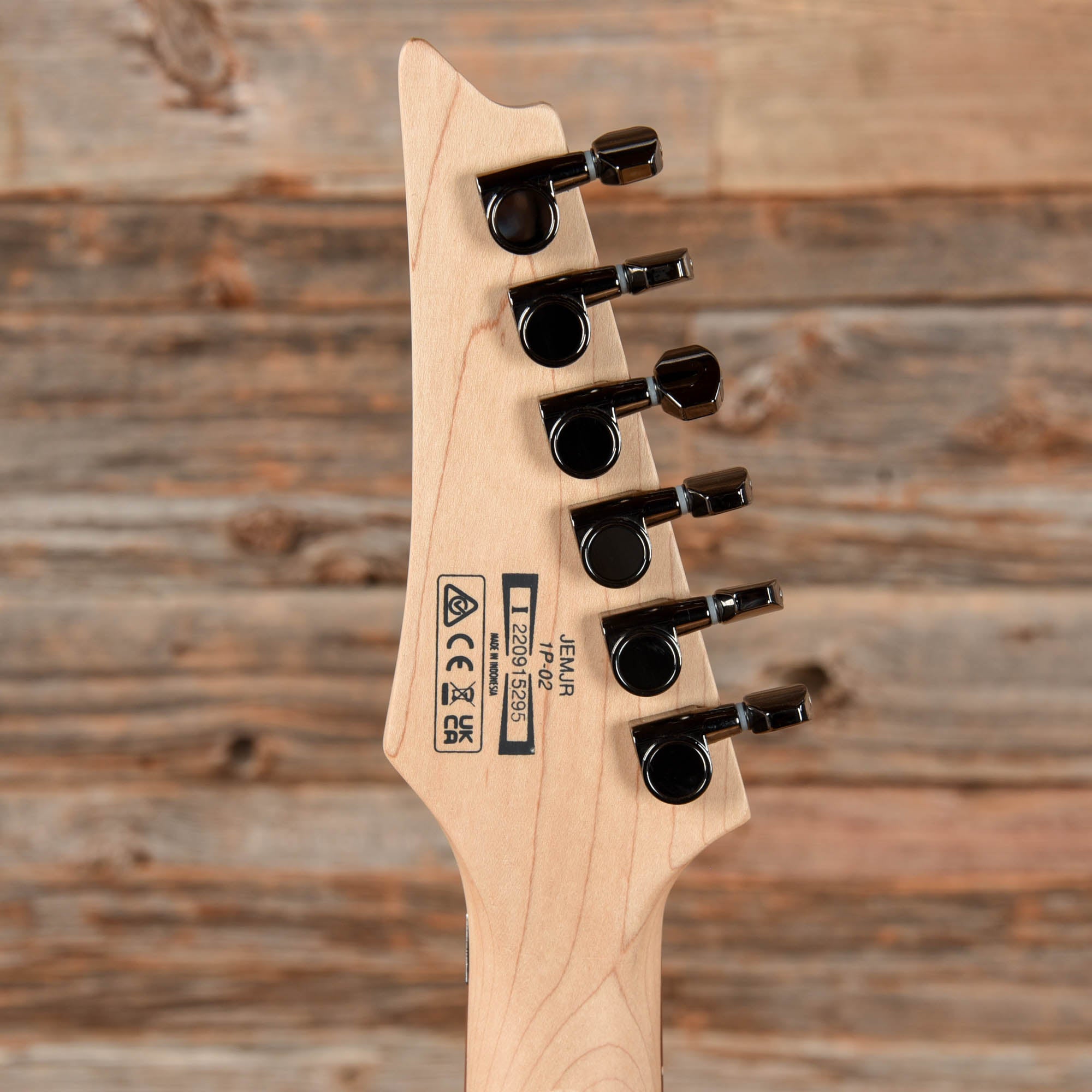 Ibanez Jem Jr Black Electric Guitars / Solid Body
