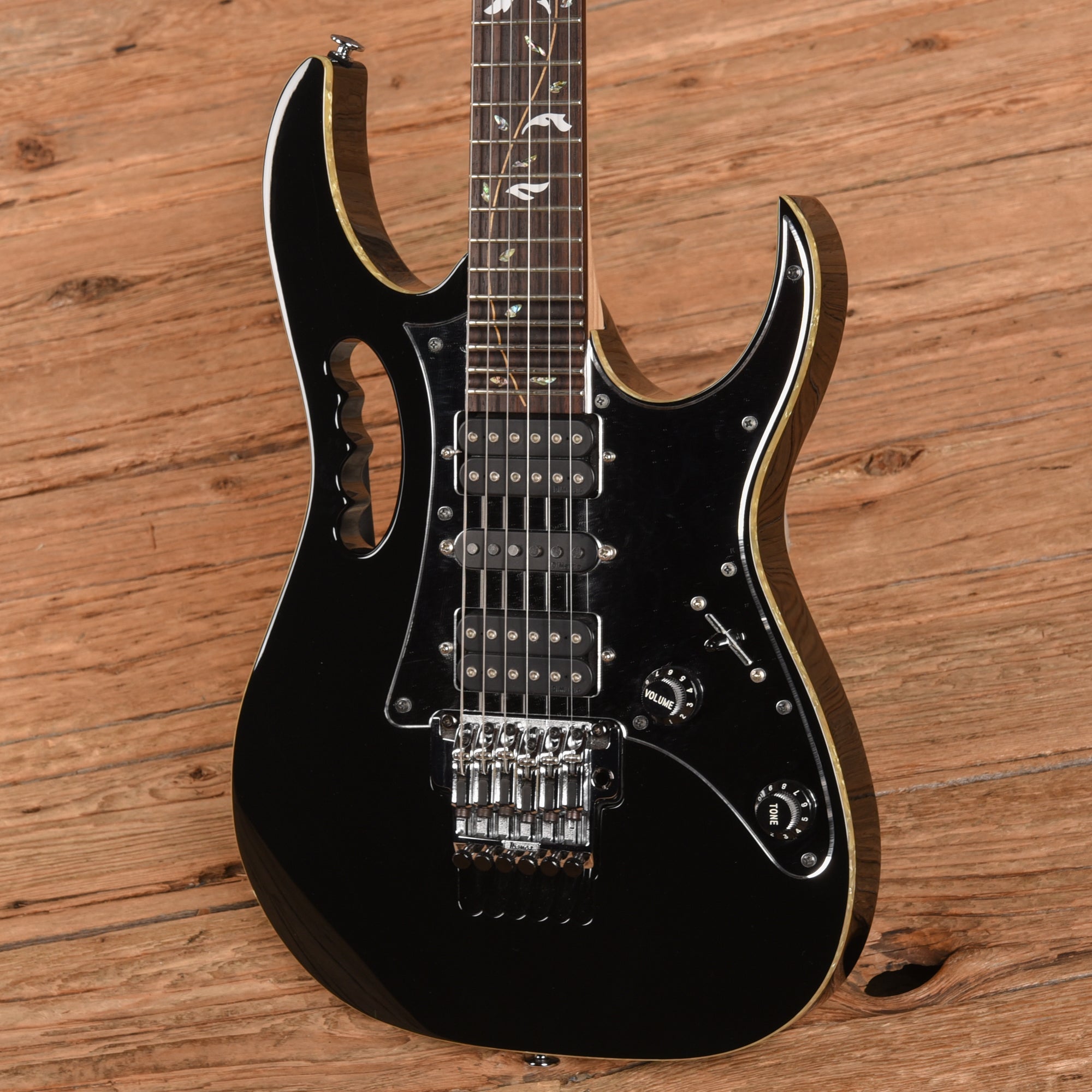 Ibanez JEM77V Steve Vai Signature Vine Black 2007 Electric Guitars / Solid Body