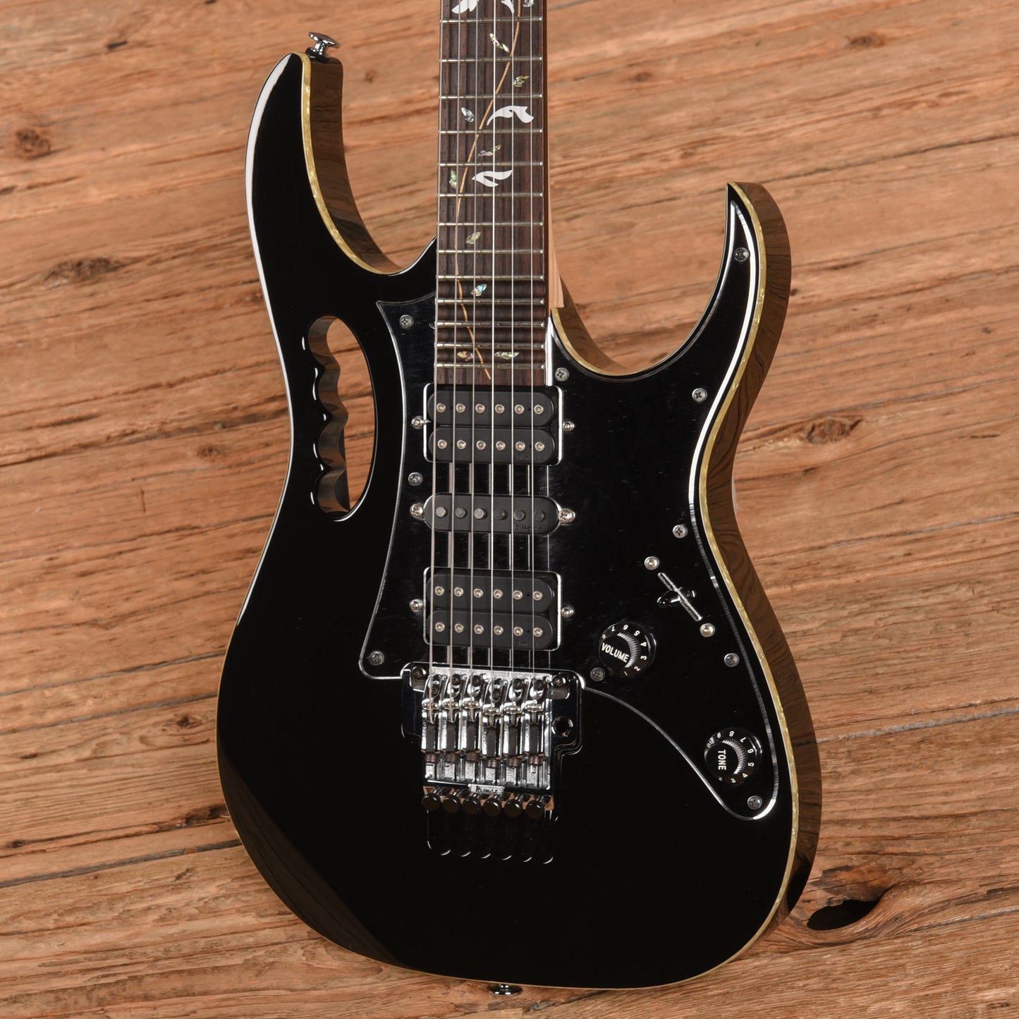 Ibanez JEM77V Steve Vai Signature Vine Black 2007 Electric Guitars / Solid Body