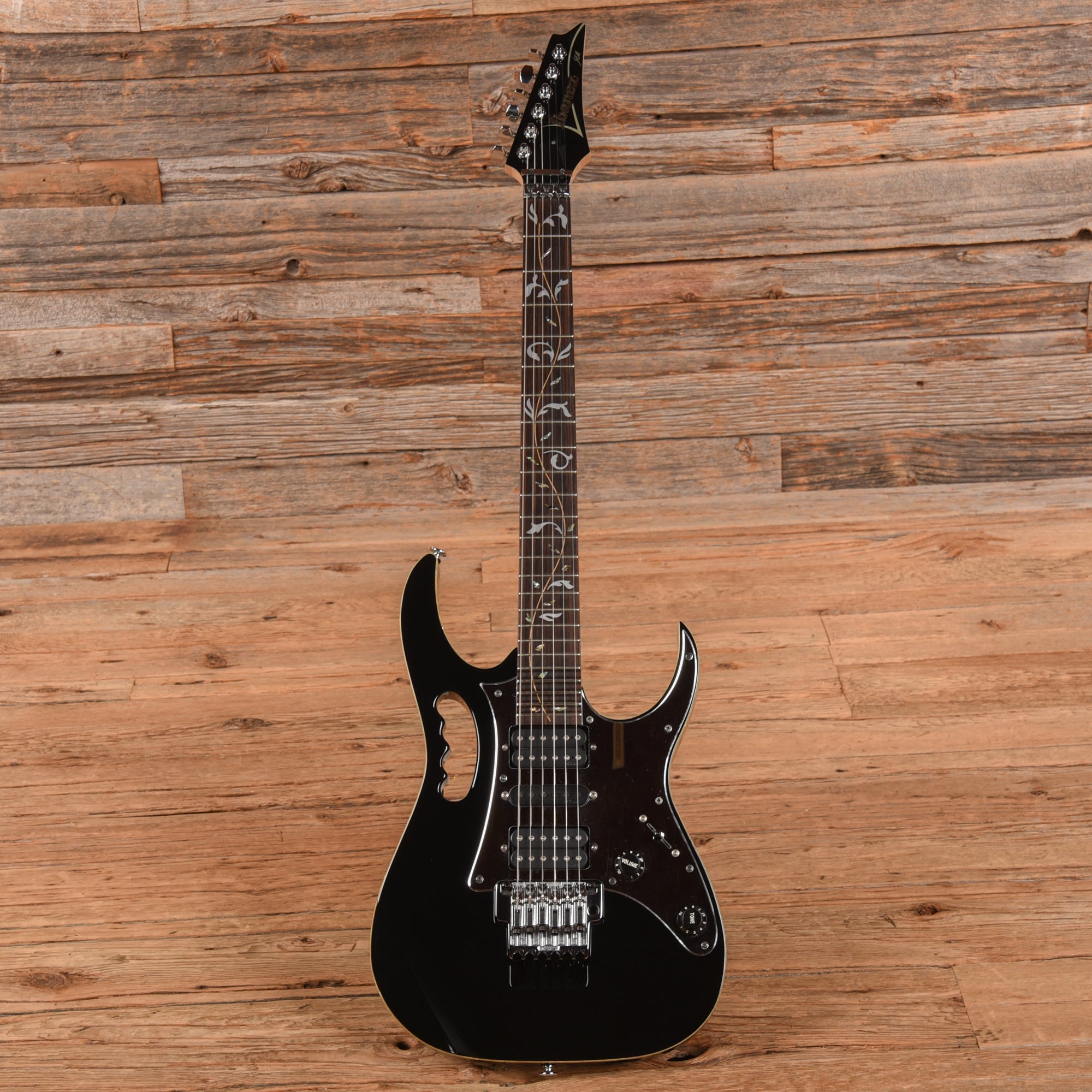 Ibanez JEM77V Steve Vai Signature Vine Black 2007 Electric Guitars / Solid Body