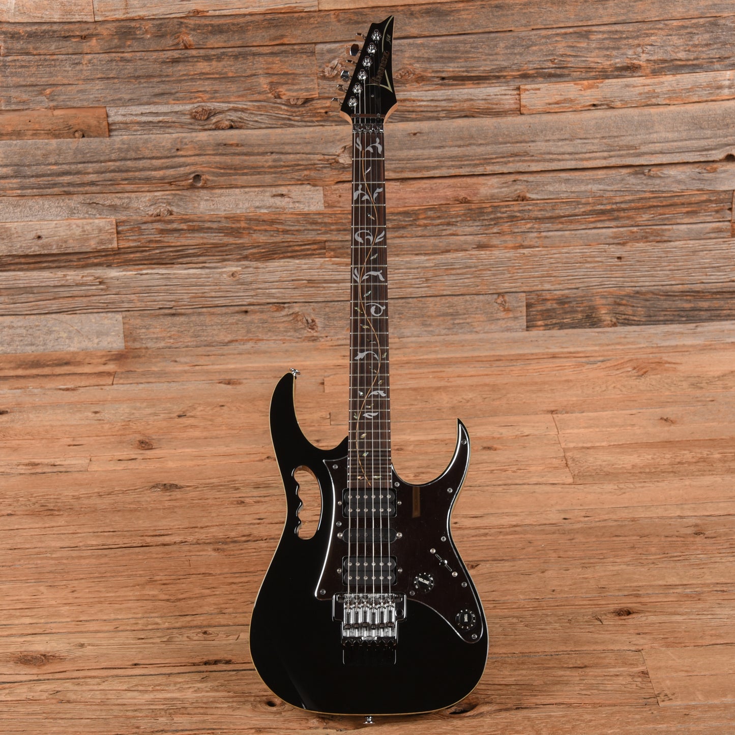 Ibanez JEM77V Steve Vai Signature Vine Black 2007 Electric Guitars / Solid Body