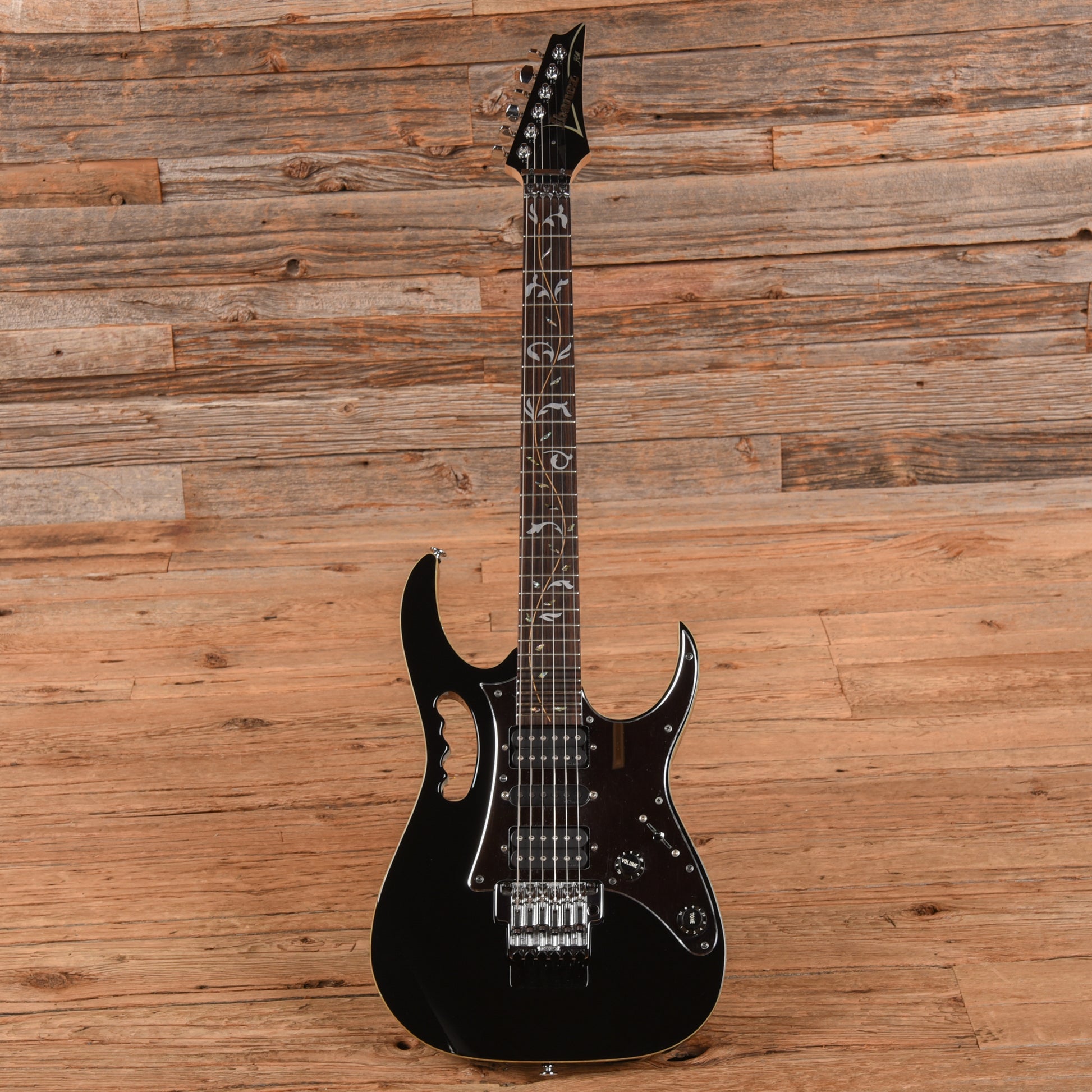 Ibanez JEM77V Steve Vai Signature Vine Black 2007 Electric Guitars / Solid Body