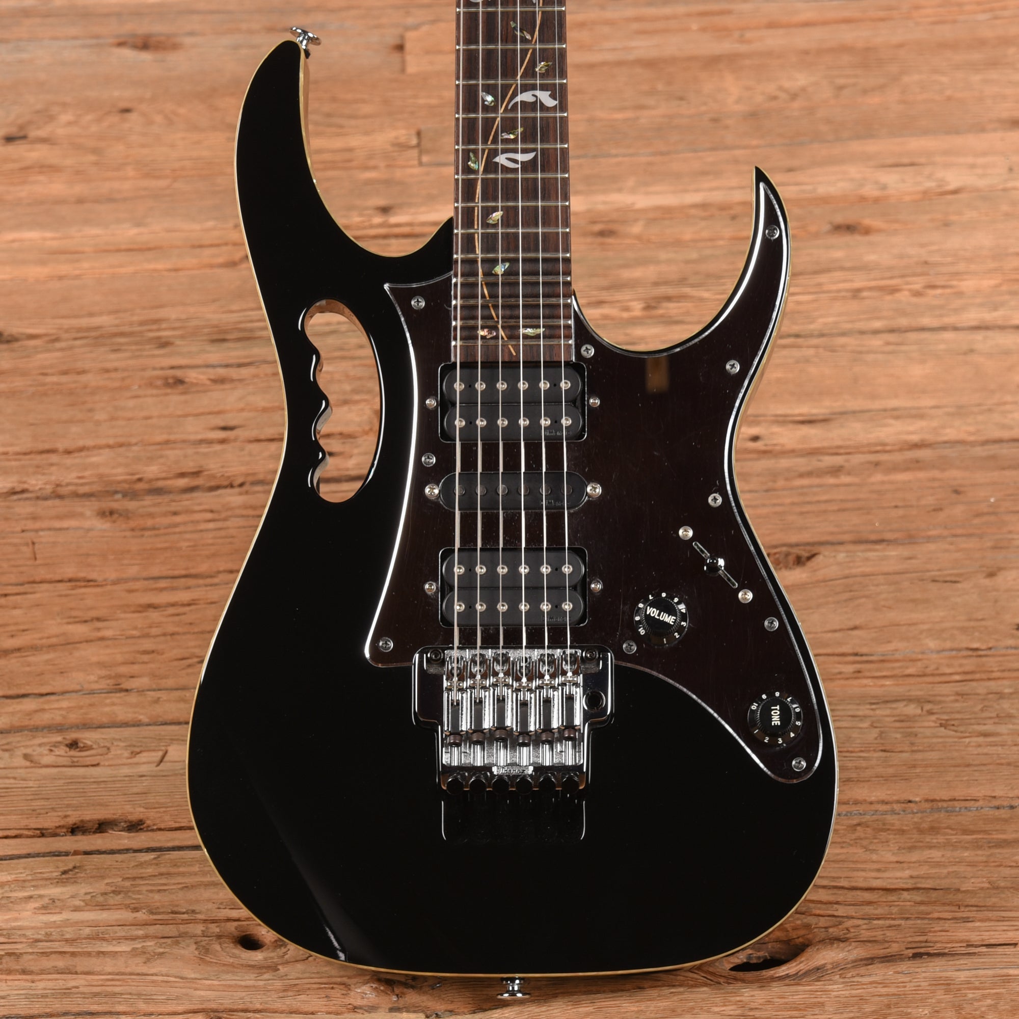 Ibanez JEM77V Steve Vai Signature Vine Black 2007 Electric Guitars / Solid Body