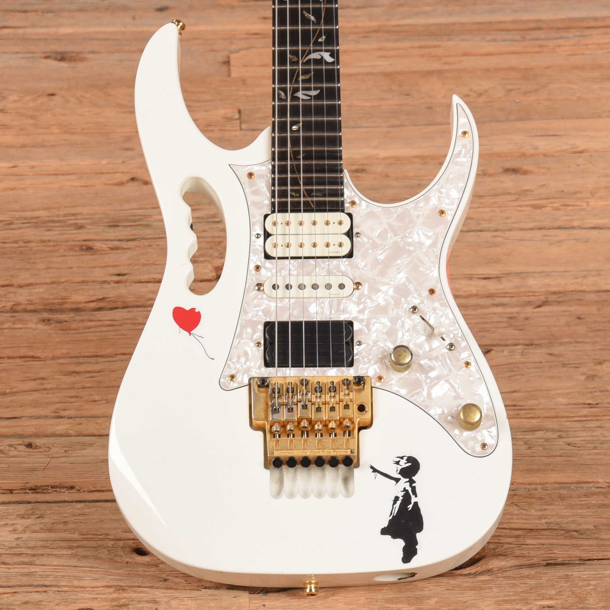 Ibanez JEM7V Steve Vai Signature White 1993 Electric Guitars / Solid Body