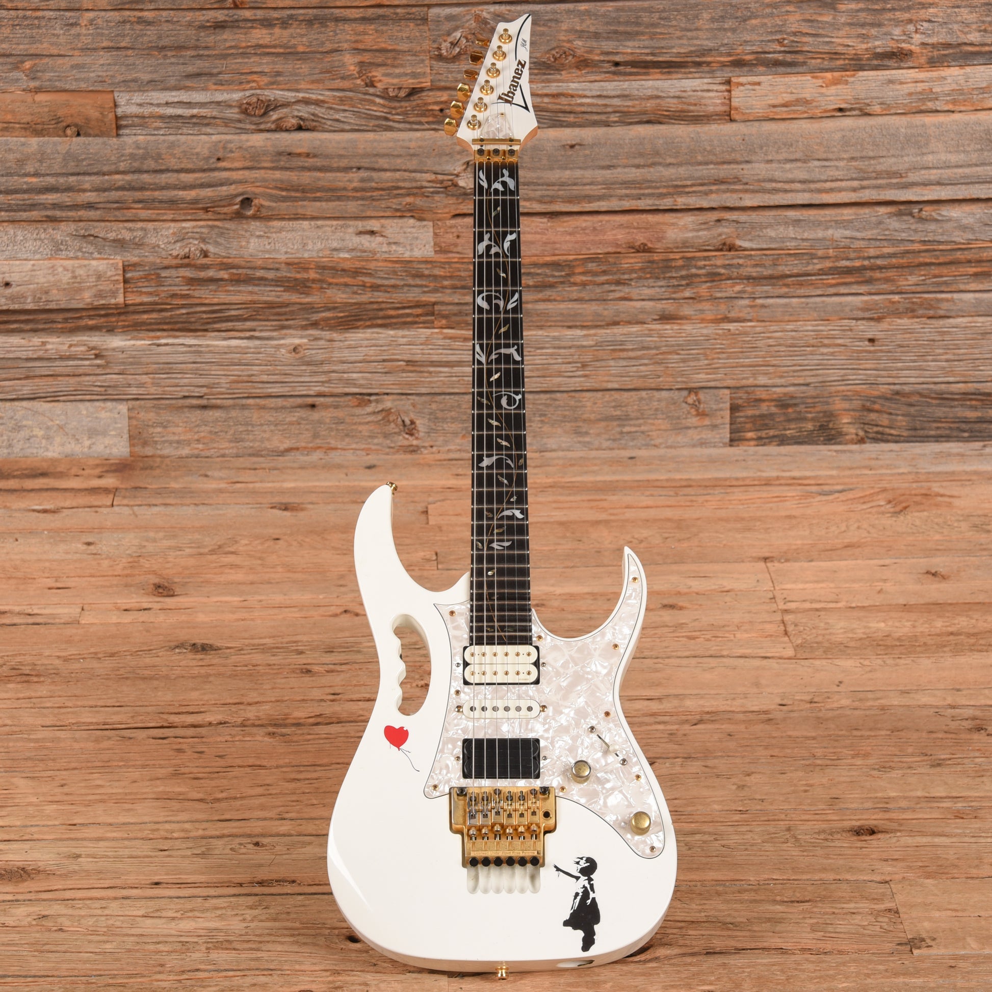 Ibanez JEM7V Steve Vai Signature White 1993 Electric Guitars / Solid Body