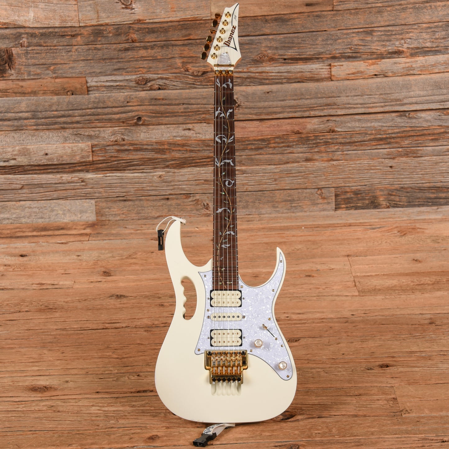 Ibanez JEM7V White 2010 Electric Guitars / Solid Body