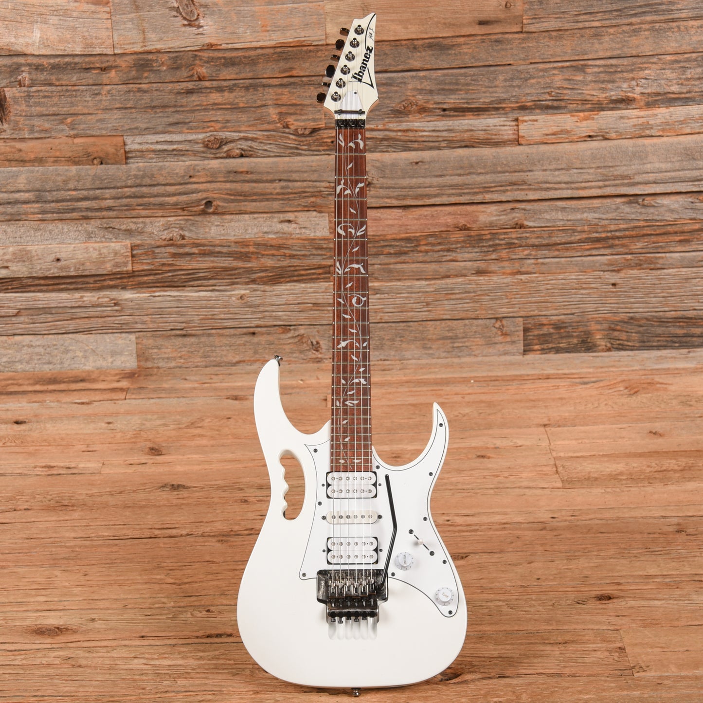 Ibanez JEMJR Steve Vai JEM Junior White 2019 Electric Guitars / Solid Body