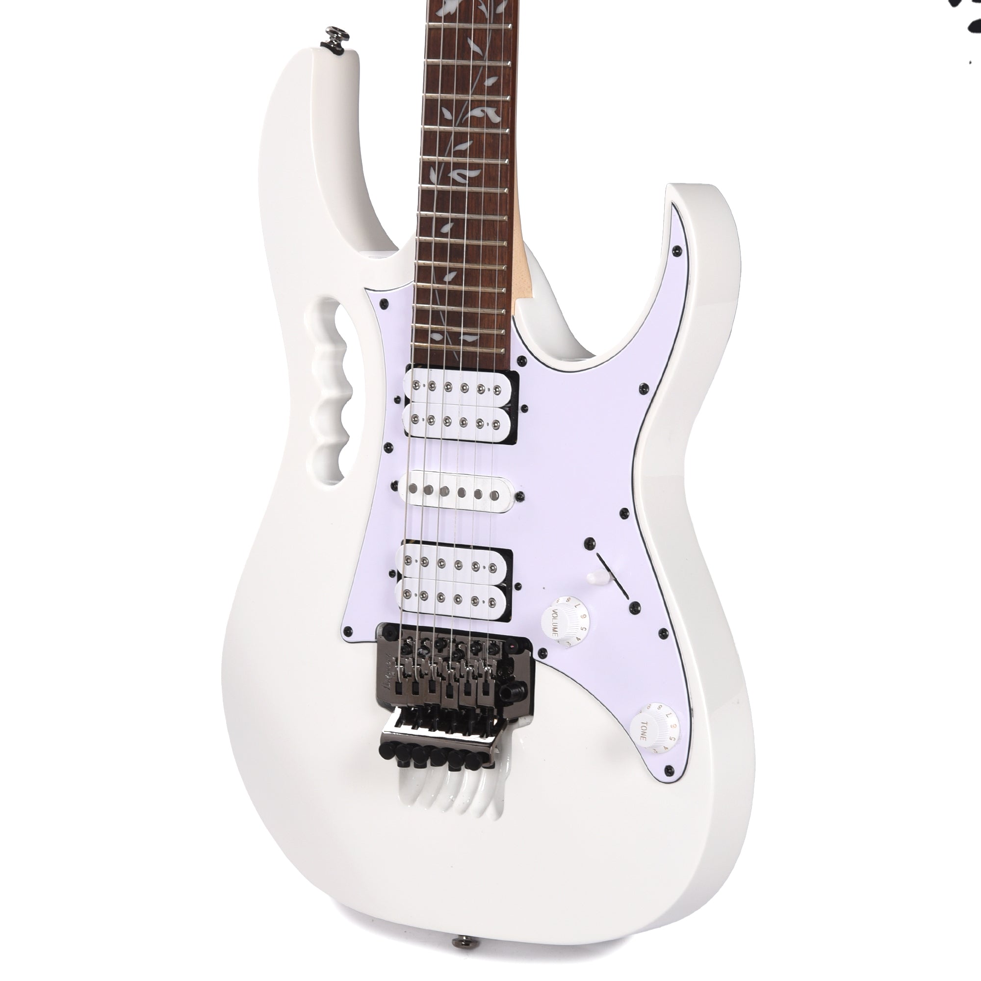 Ibanez JEMJR Steve Vai Signature White Electric Guitars / Solid Body