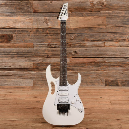 Ibanez JEMJR Steve Vai Signature White Electric Guitars / Solid Body