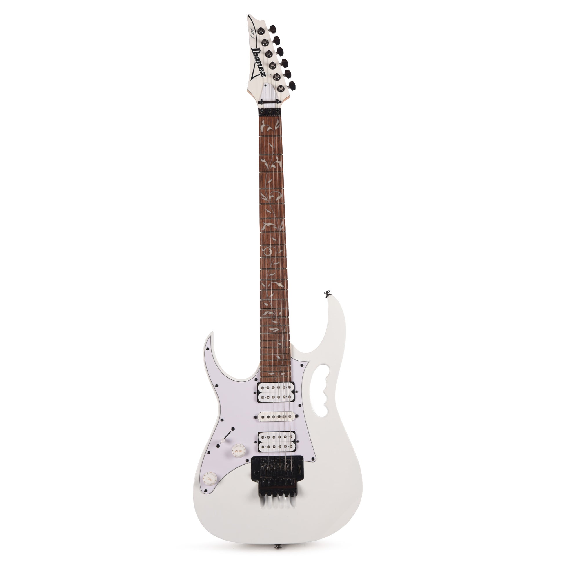 Ibanez JEMJRLWH Steve Vai Signature Electric Guitar White Electric Guitars / Solid Body