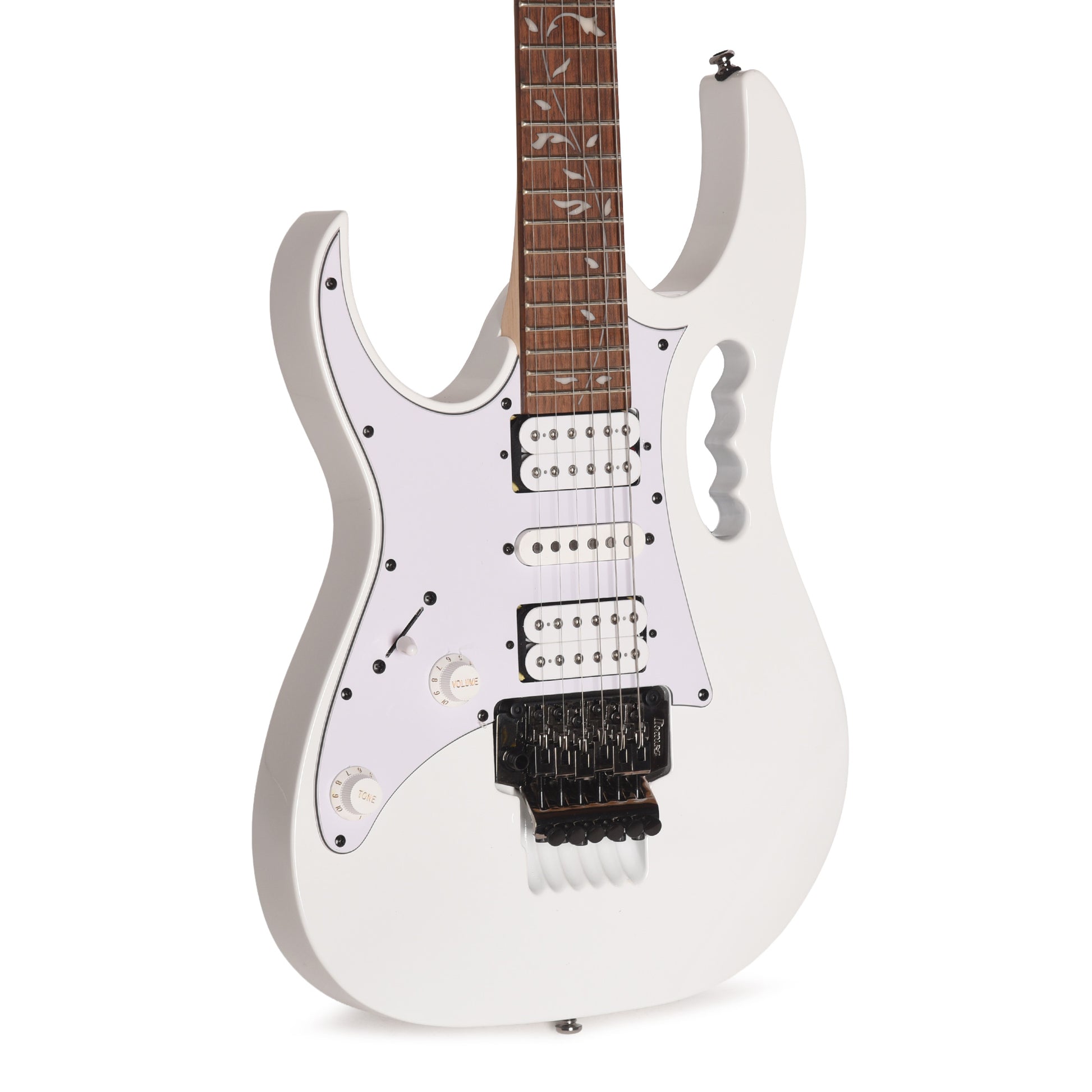 Ibanez JEMJRLWH Steve Vai Signature Electric Guitar White Electric Guitars / Solid Body