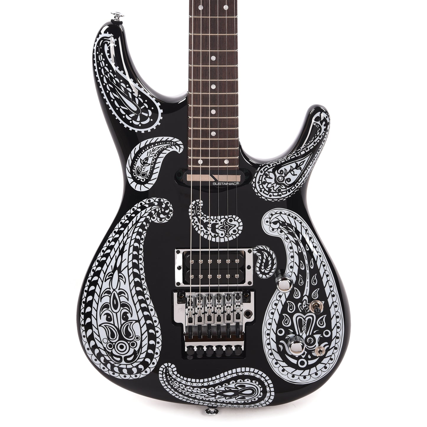 Ibanez JS1BKP Joe Satriani Signature Model Paisley Pattern Electric Guitars / Solid Body