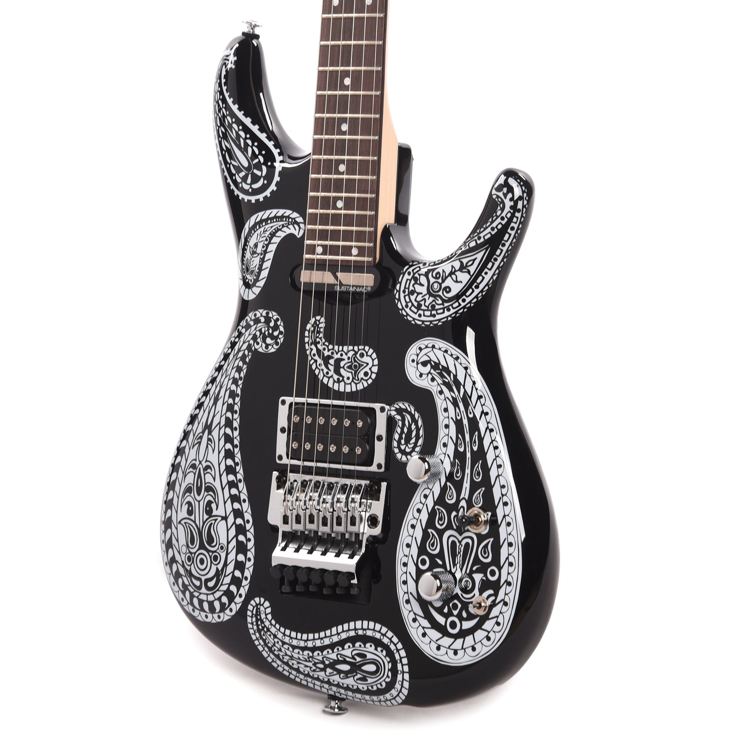 Ibanez JS1BKP Joe Satriani Signature Model Paisley Pattern Electric Guitars / Solid Body