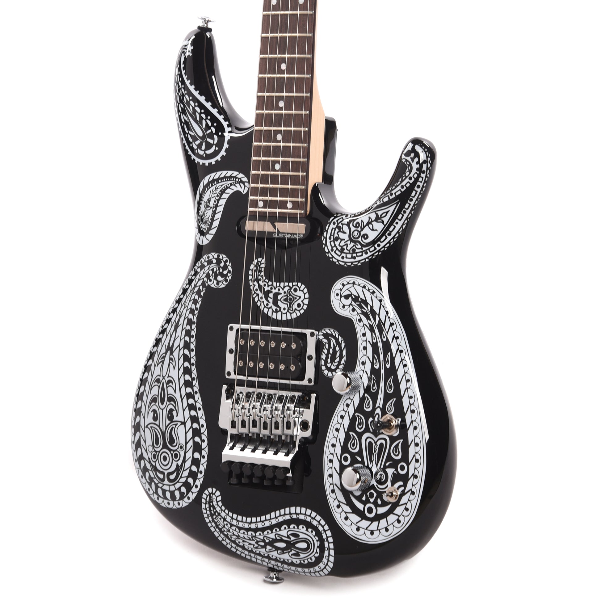 Ibanez JS1BKP Joe Satriani Signature Model Paisley Pattern Electric Guitars / Solid Body