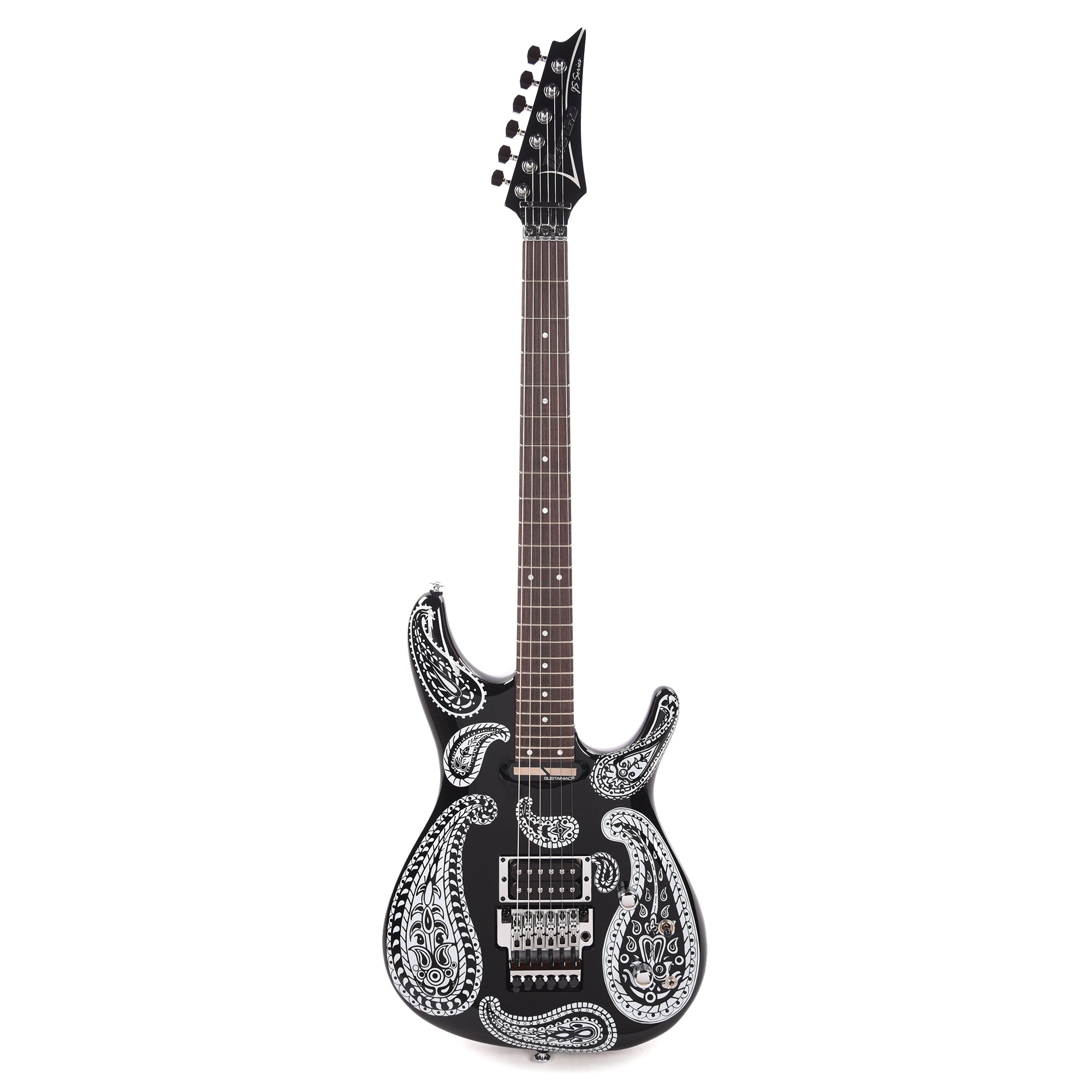Ibanez JS1BKP Joe Satriani Signature Model Paisley Pattern Electric Guitars / Solid Body
