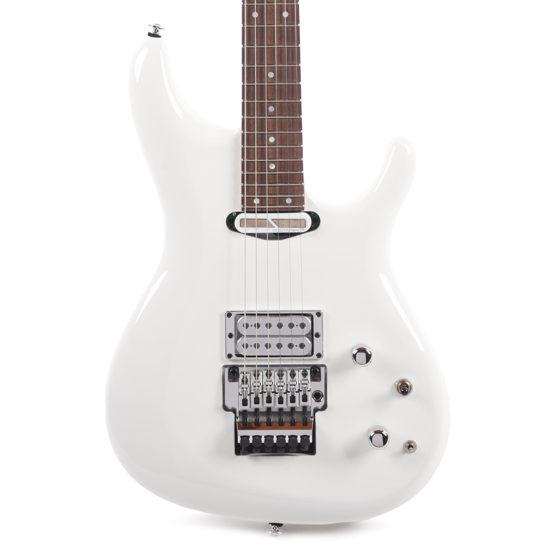 Ibanez JS2480WH Joe Satriani Signature Electric Guitar White Electric Guitars / Solid Body