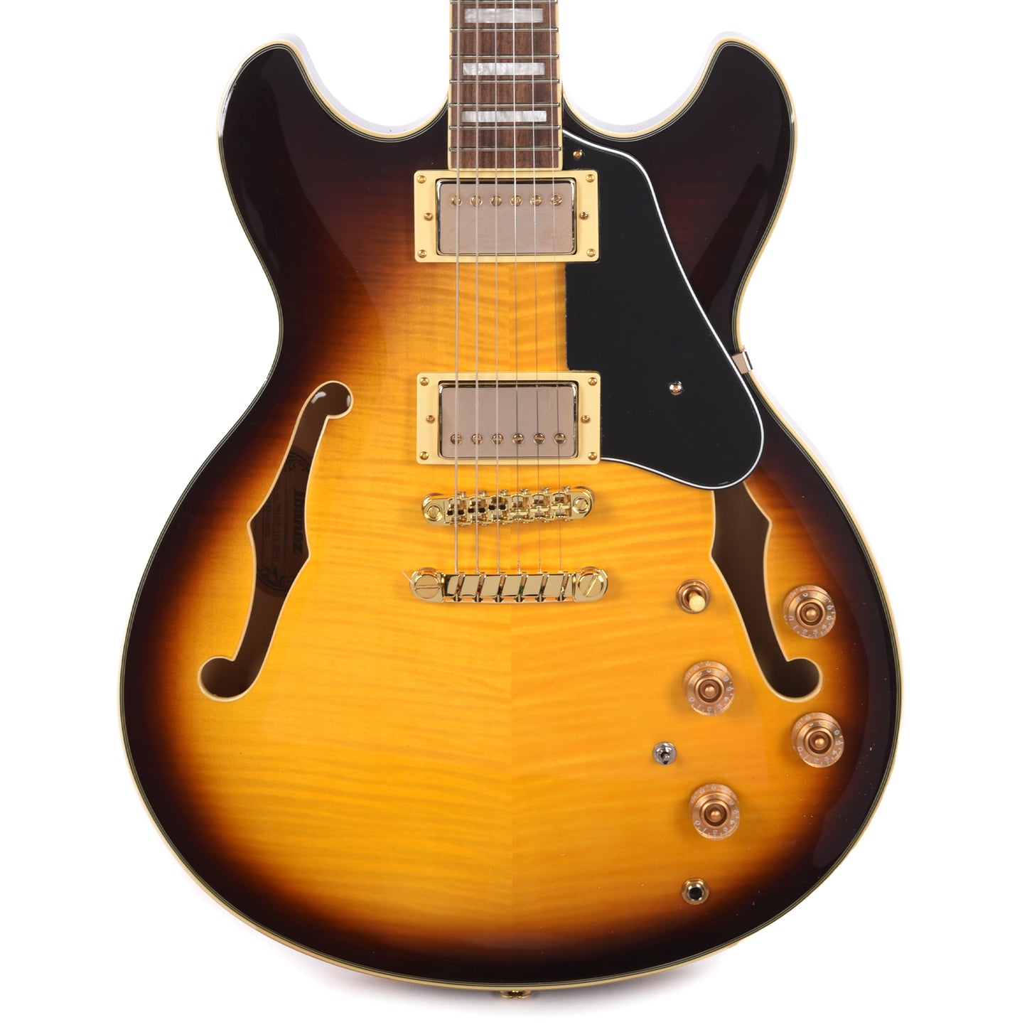 Ibanez JSM10EMTTB John Scofield Signature Electric Guitar Two-tone Burst Electric Guitars / Solid Body