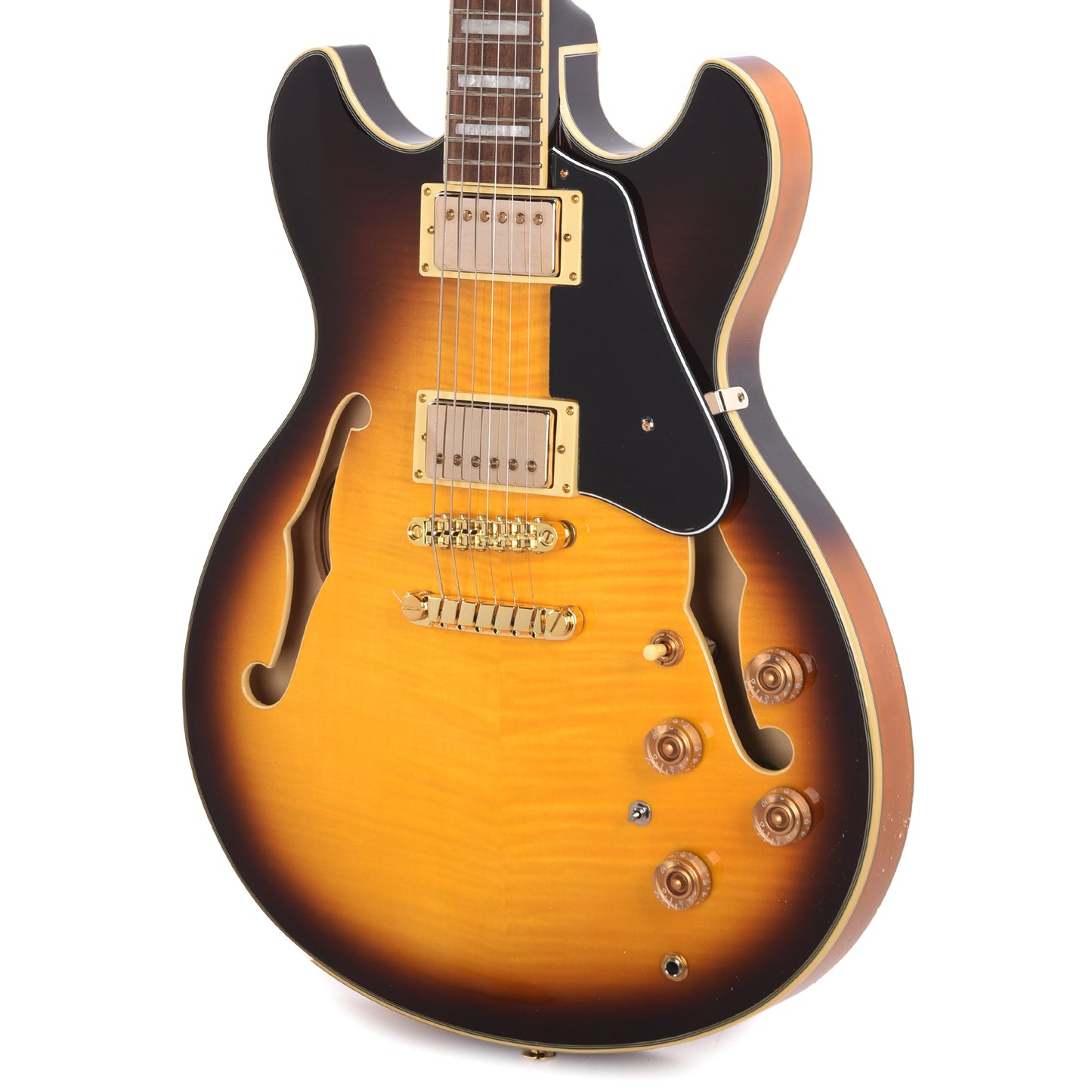 Ibanez JSM10EMTTB John Scofield Signature Electric Guitar Two-tone Burst Electric Guitars / Solid Body